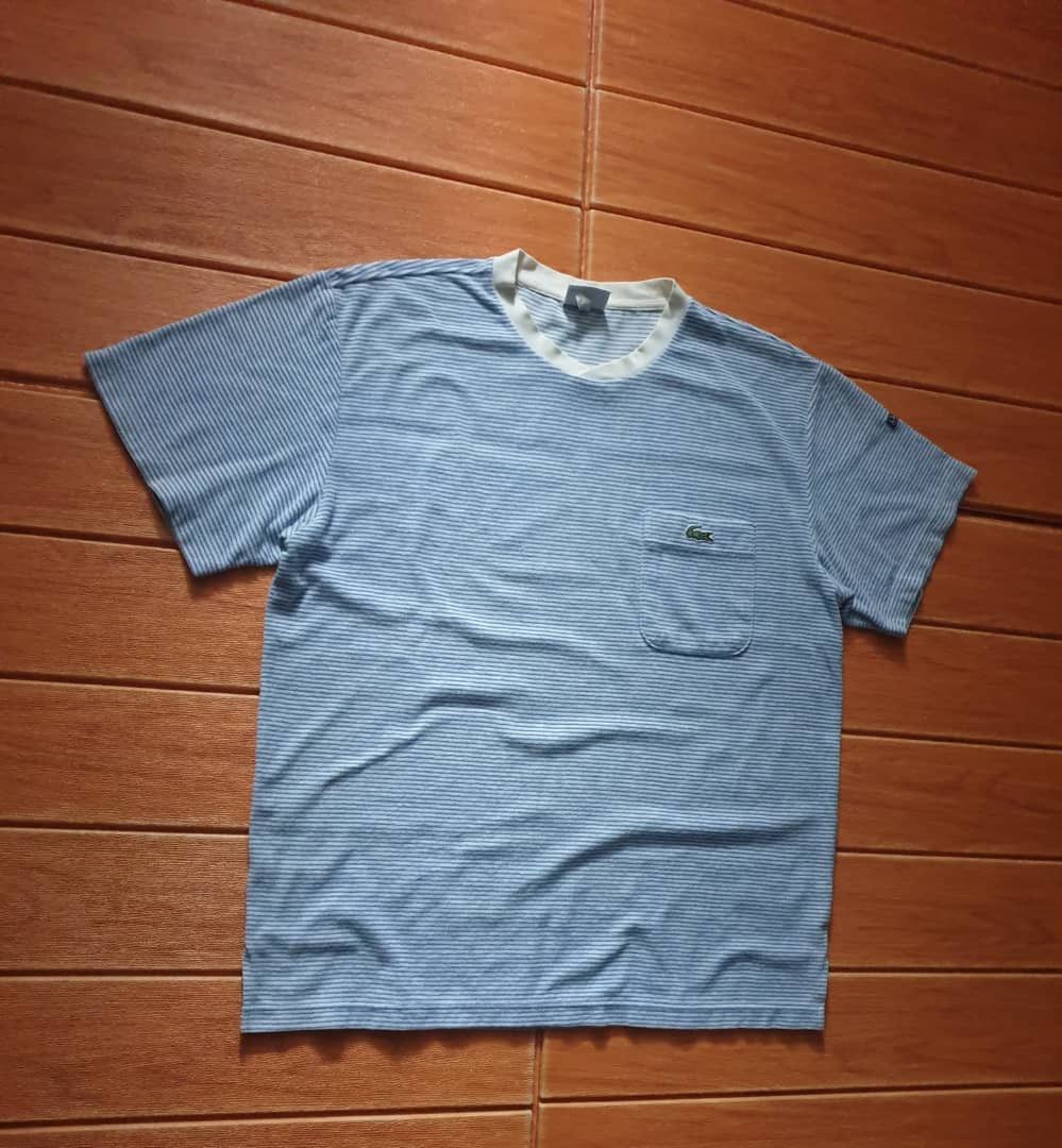 Lacoste Lacoste stripe blue white Shirt Size US L / EU 52-54 / 3 - 5 Thumbnail