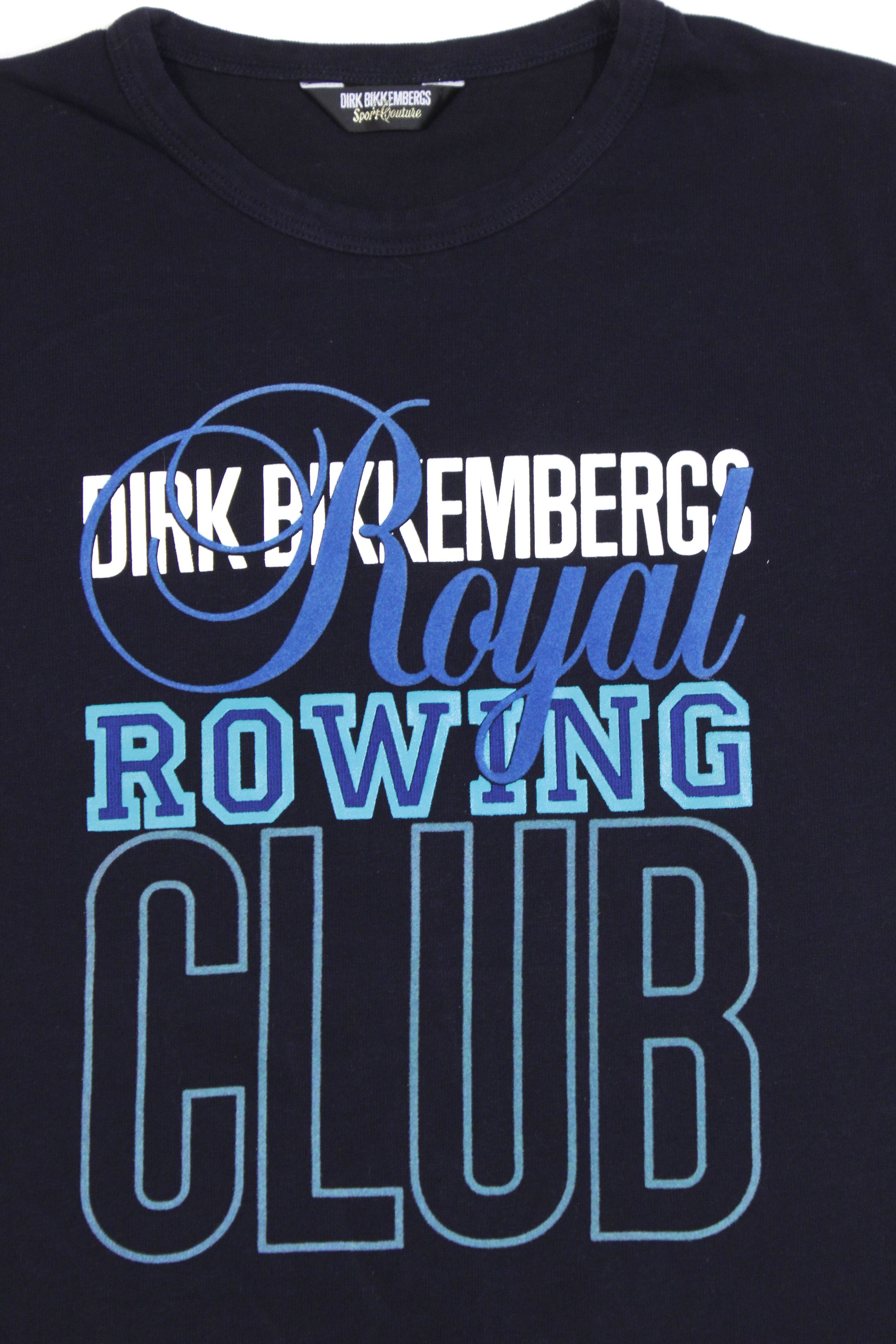Dirk Bikkembergs Big Logo Soft T-Shirt Size US S / EU 44-46 / 1 - 3 Thumbnail