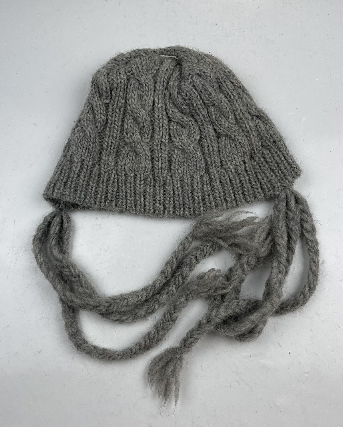 Japanese Brand × Vintage rare design elle beanie hat winter hat tc27 Size ONE SIZE - 3 Thumbnail