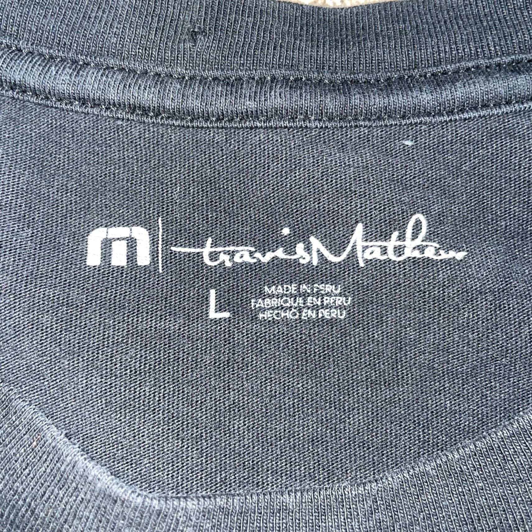 TravisMathew Travis Mathew Black T-Shirt Mens L Size US L / EU 52-54 / 3 - 3 Thumbnail