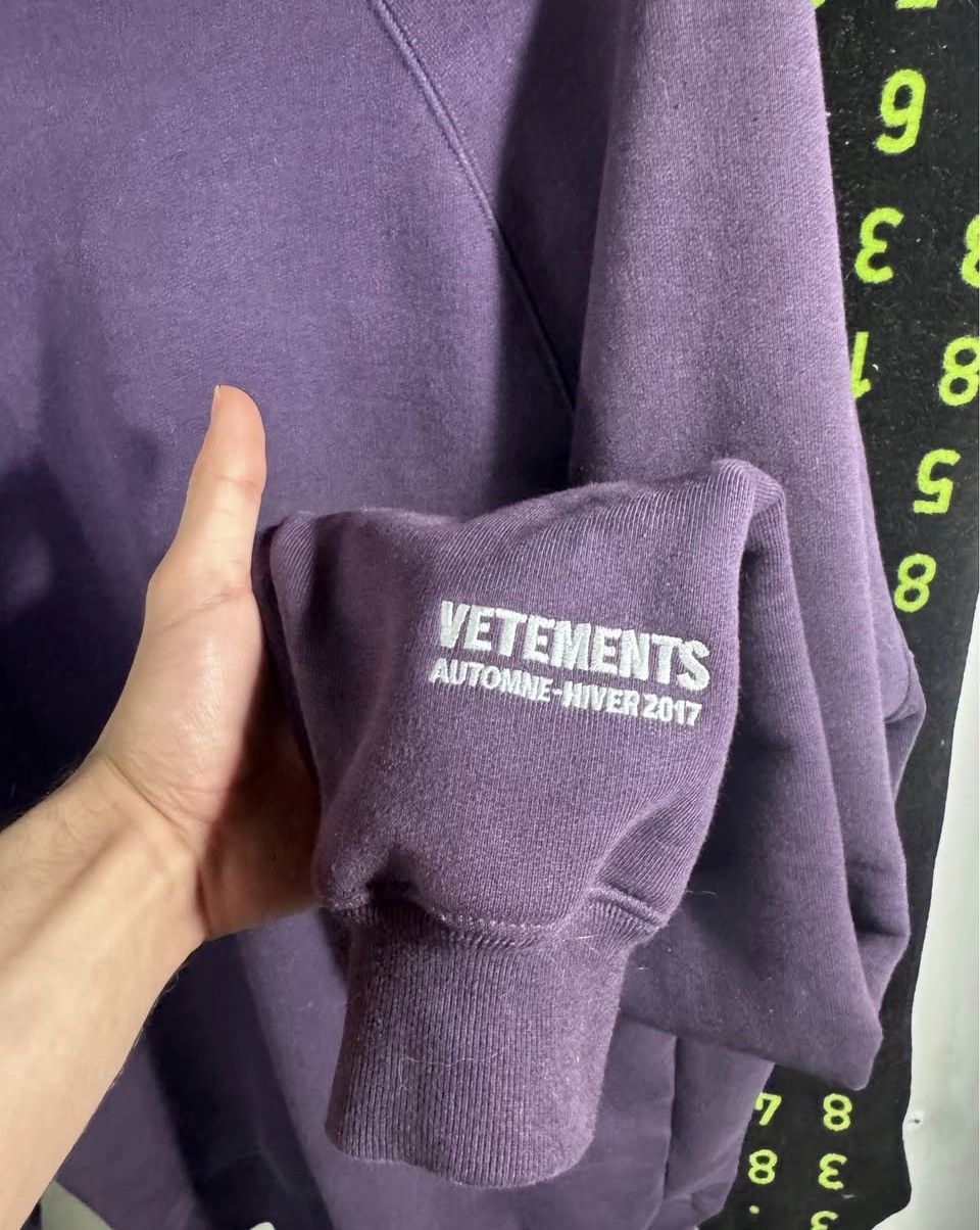 Vetements Vetements Unskinny Crewneck Size XS / US 0-2 / IT 36-38 - 3 Thumbnail