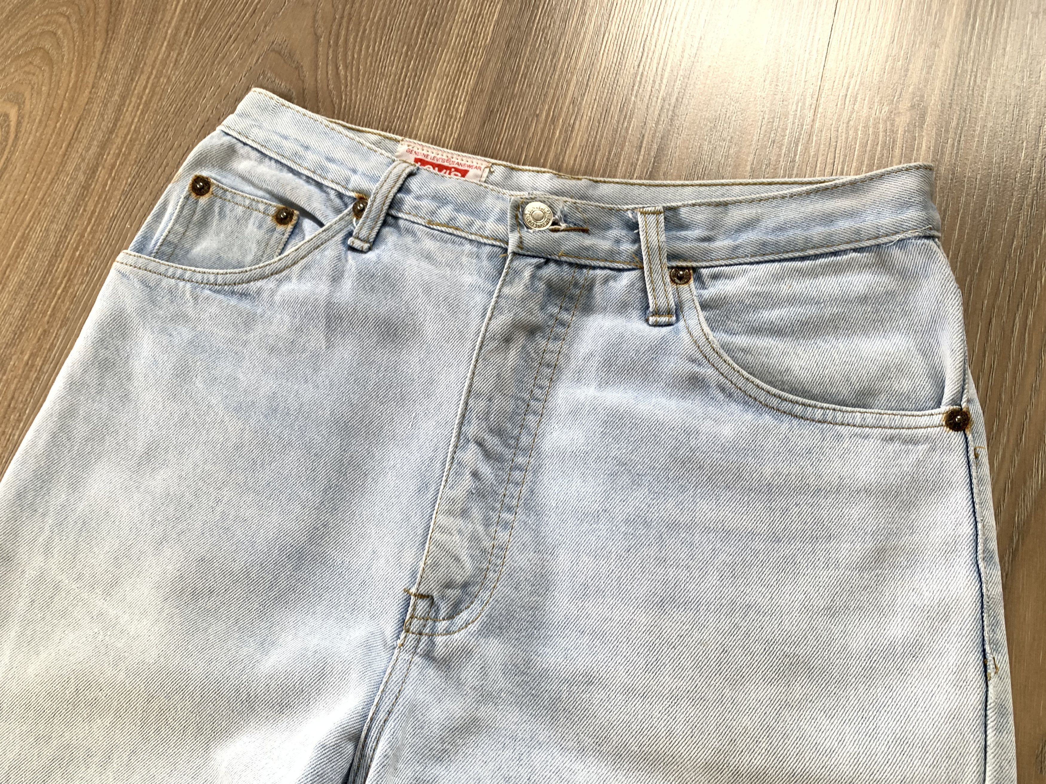 Levi's 501 Vintage White Jeans