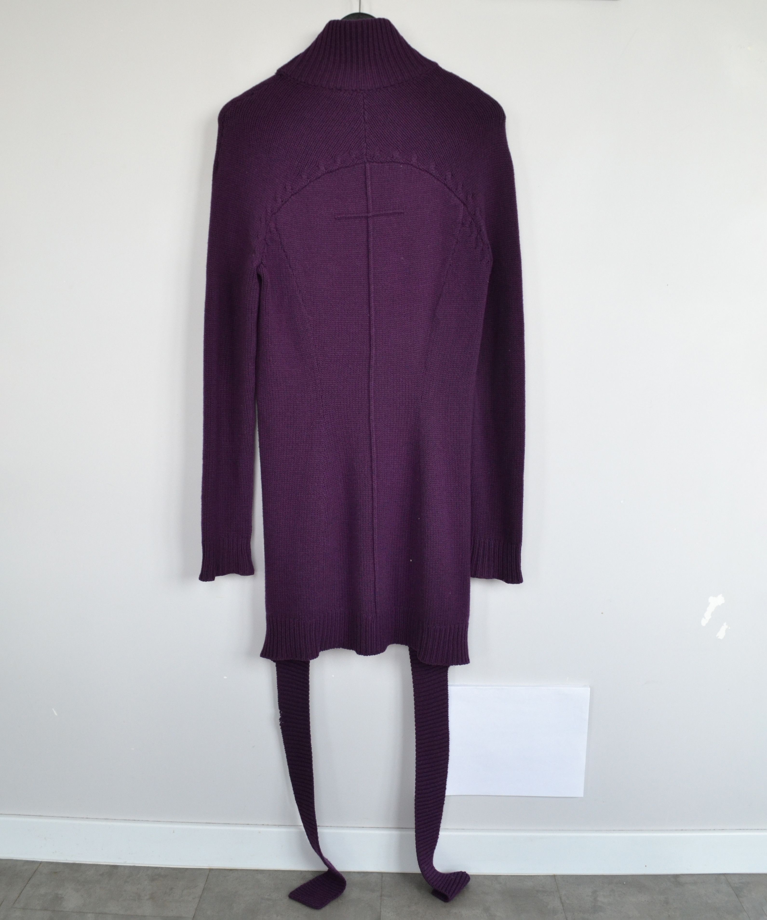 Givenchy GIVENCHY Sweater Cross Belt Waist Jumper Dress Purple Size M / US 6-8 / IT 42-44 - 11 Thumbnail