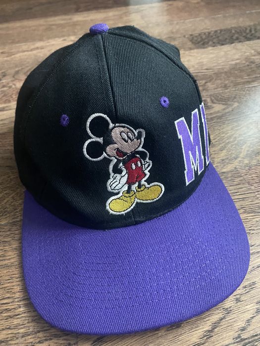 Vintage Vintage Mickey Mouse Snap Back Hat | Grailed