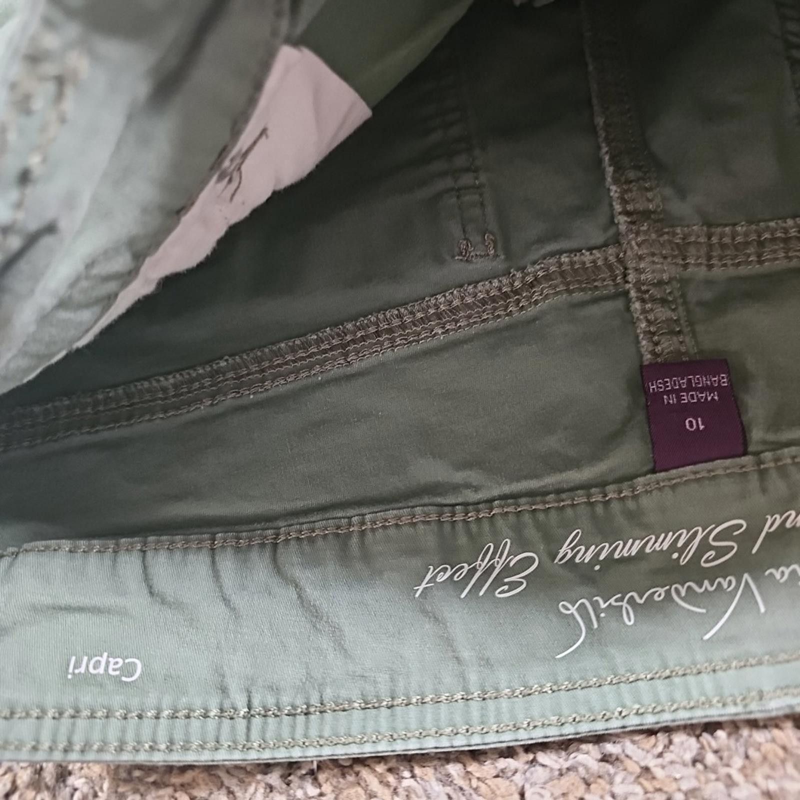 Other Gloria Vanderbilt Sz 8 Green Capris Size 30" / US 8 / IT 44 - 3 Thumbnail