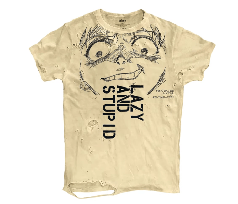 Ripped Graphic T Shirts Men Vintage