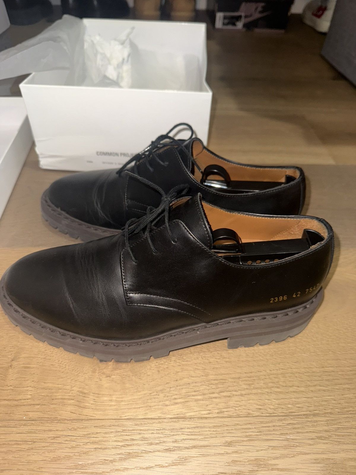 Common Projects Common Projects Classic Derby Black low– Size 9 Size US 9 / EU 42 - 2 Thumbnail