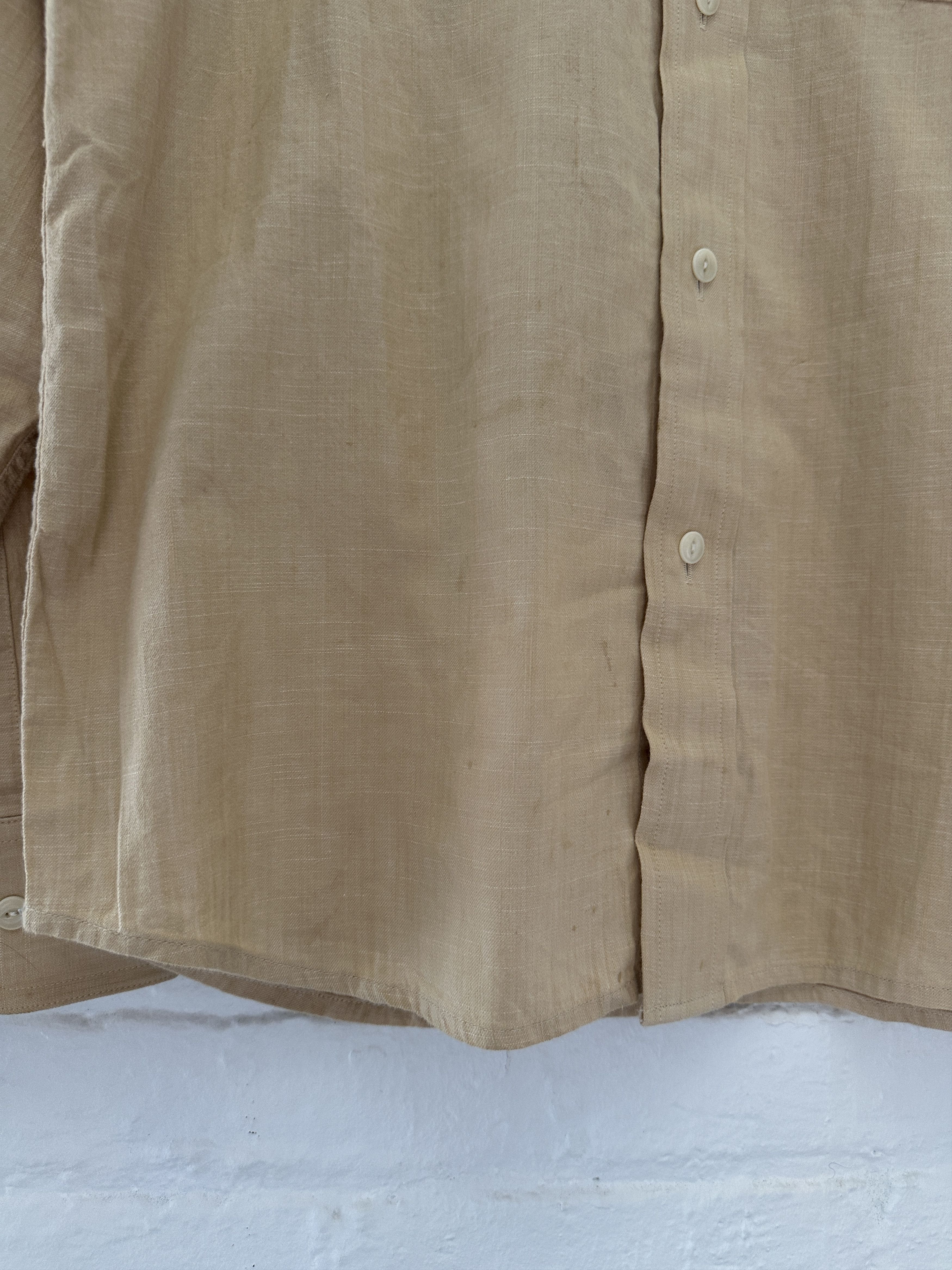Aime Leon Dore Aime Leon Dore Linen Work Shirt Size US XS / EU 42 / 0 - 2 Thumbnail