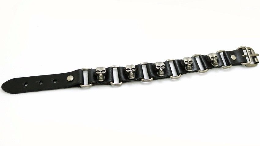 Japanese Brand Skull Punk Bracelet Size ONE SIZE - 2 Thumbnail