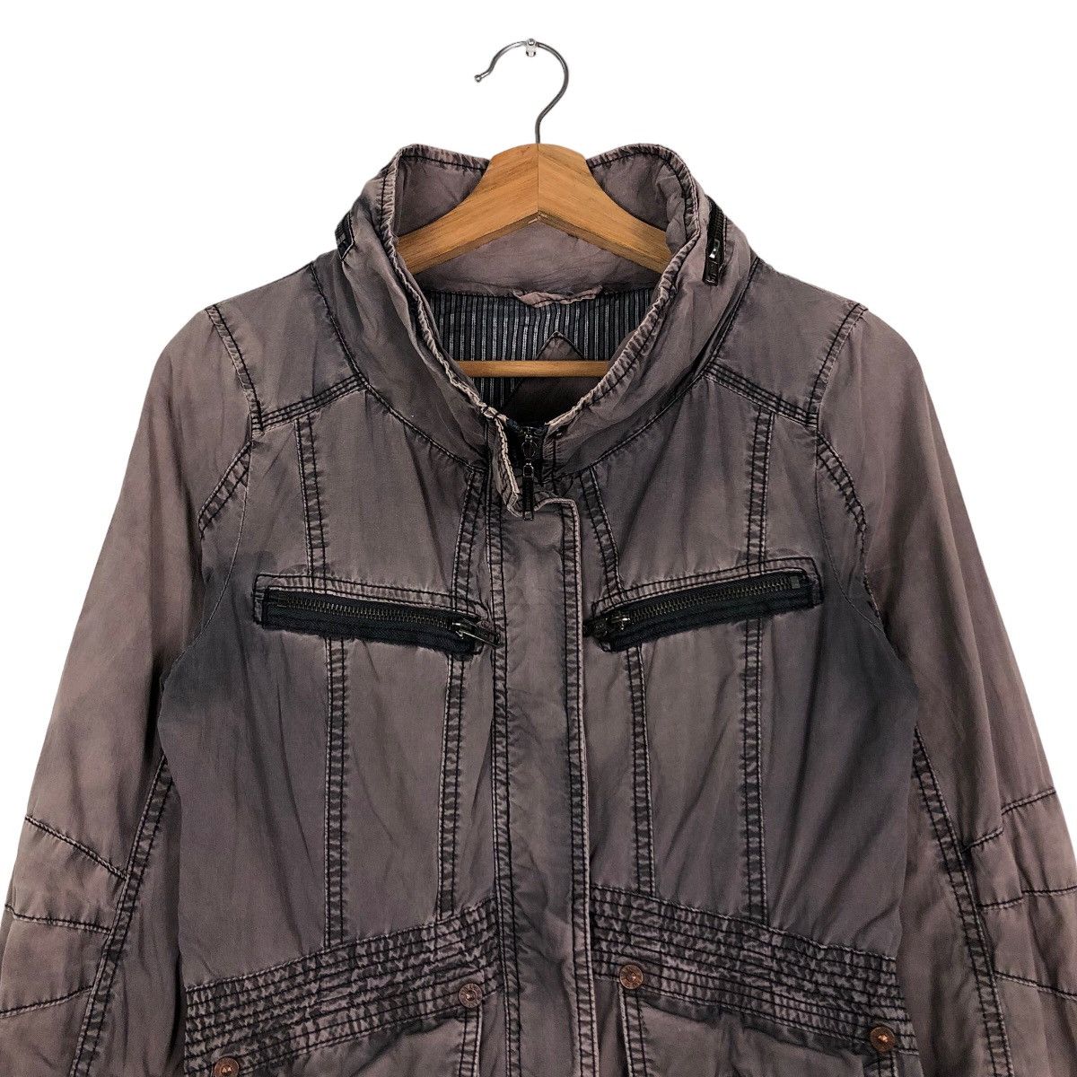 Japanese Brand 🔥Vintage Biker Jacket Bondage Design Khujo Issey Miyake Size US S / EU 44-46 / 1 - 3 Thumbnail