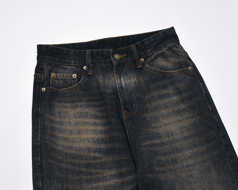 Vintage American High-Street Vibe Washed & Distressed Jeans Size US 32 / EU 48 - 3 Thumbnail