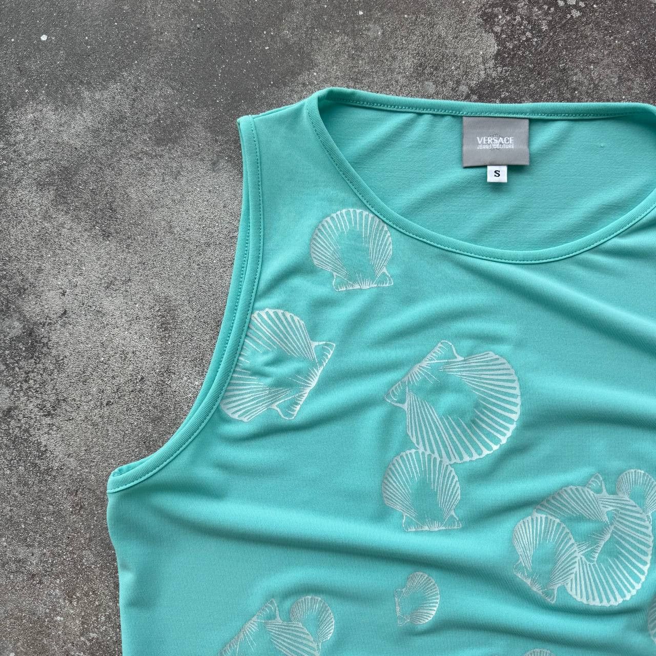 Versace × Versace Jeans Couture × Vintage Versace Jeans Coututre 2000's Vintage Tank Top Size S / US 4 / IT 40 - 2 Thumbnail