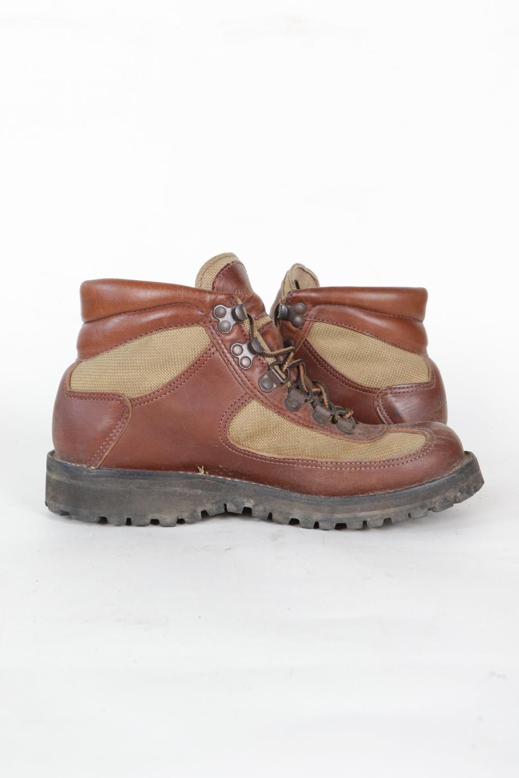Other 90's Danner x Eddie Bauer Leather Canvas Hiking Boot Size ONE SIZE - 4 Thumbnail