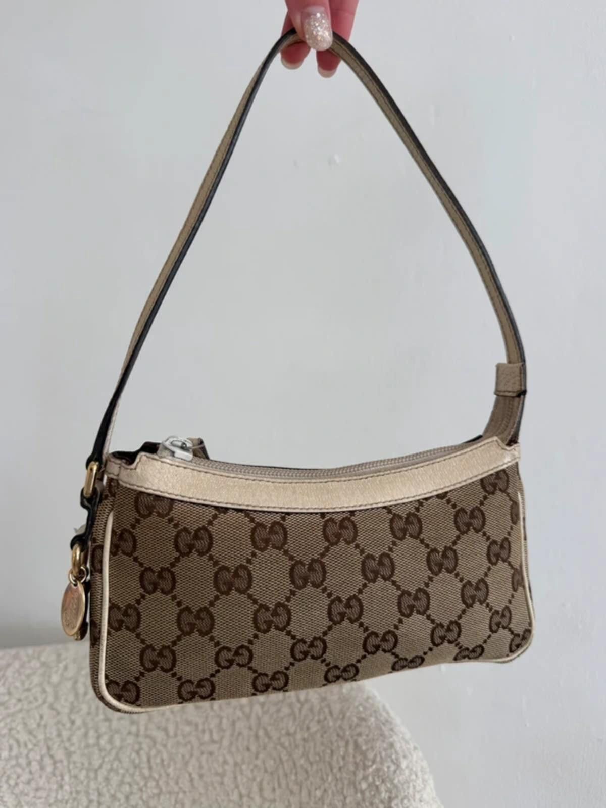Gucci Gucci GG Canvas Mini Shoulder Bag Size ONE SIZE - 1 Thumbnail