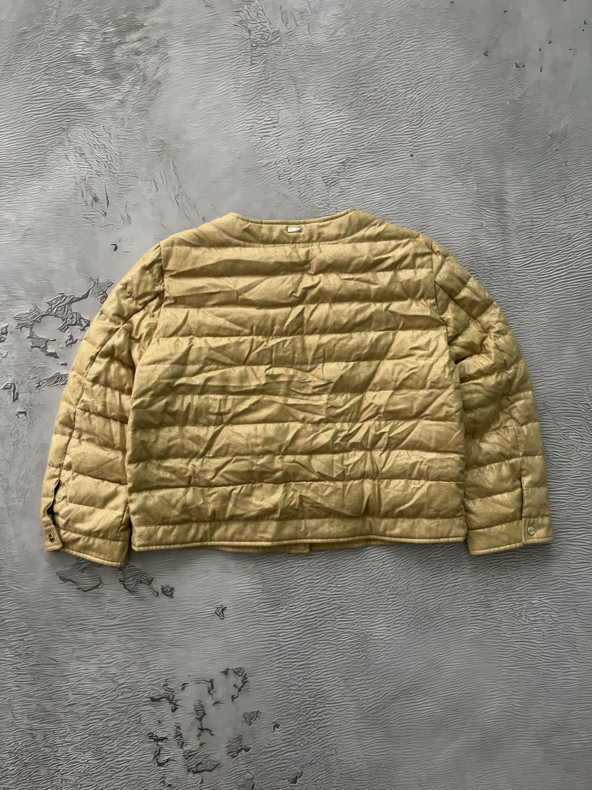 Herno HERNO Lurex Quilted Down Jacket Size: 42 Size L / US 10 / IT 46 - 13 Thumbnail