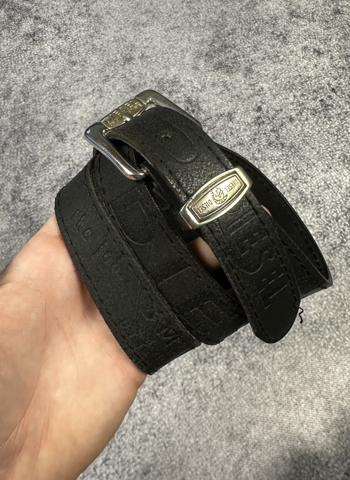 Diesel Y2K Vintage Diesel Avant Garde Leather Belts Streetwear Rare ...