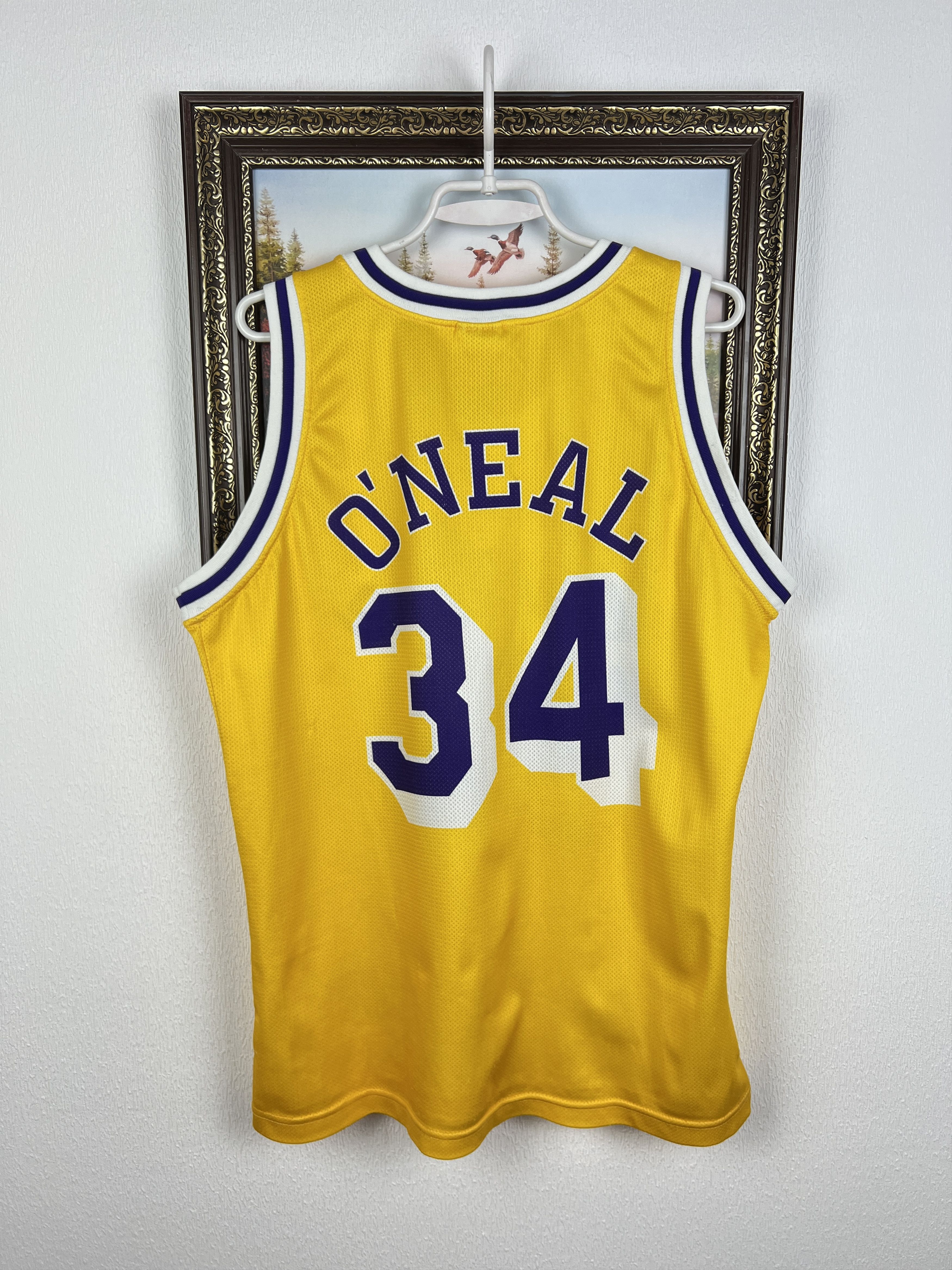Champion Vintage 90's Los Angeles Lakers NBA Jersey Shirt Trikot Size US M / EU 48-50 / 2 - 11 Thumbnail