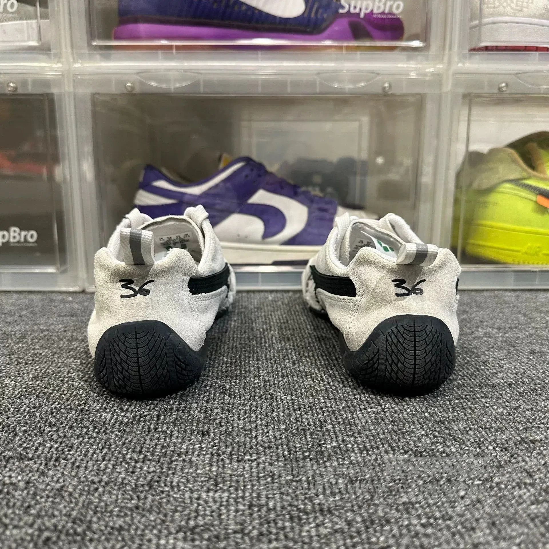 Balenciaga Balenciaga Puma Speedcat Black and White. Size US 6 / EU 39 - 4 Thumbnail