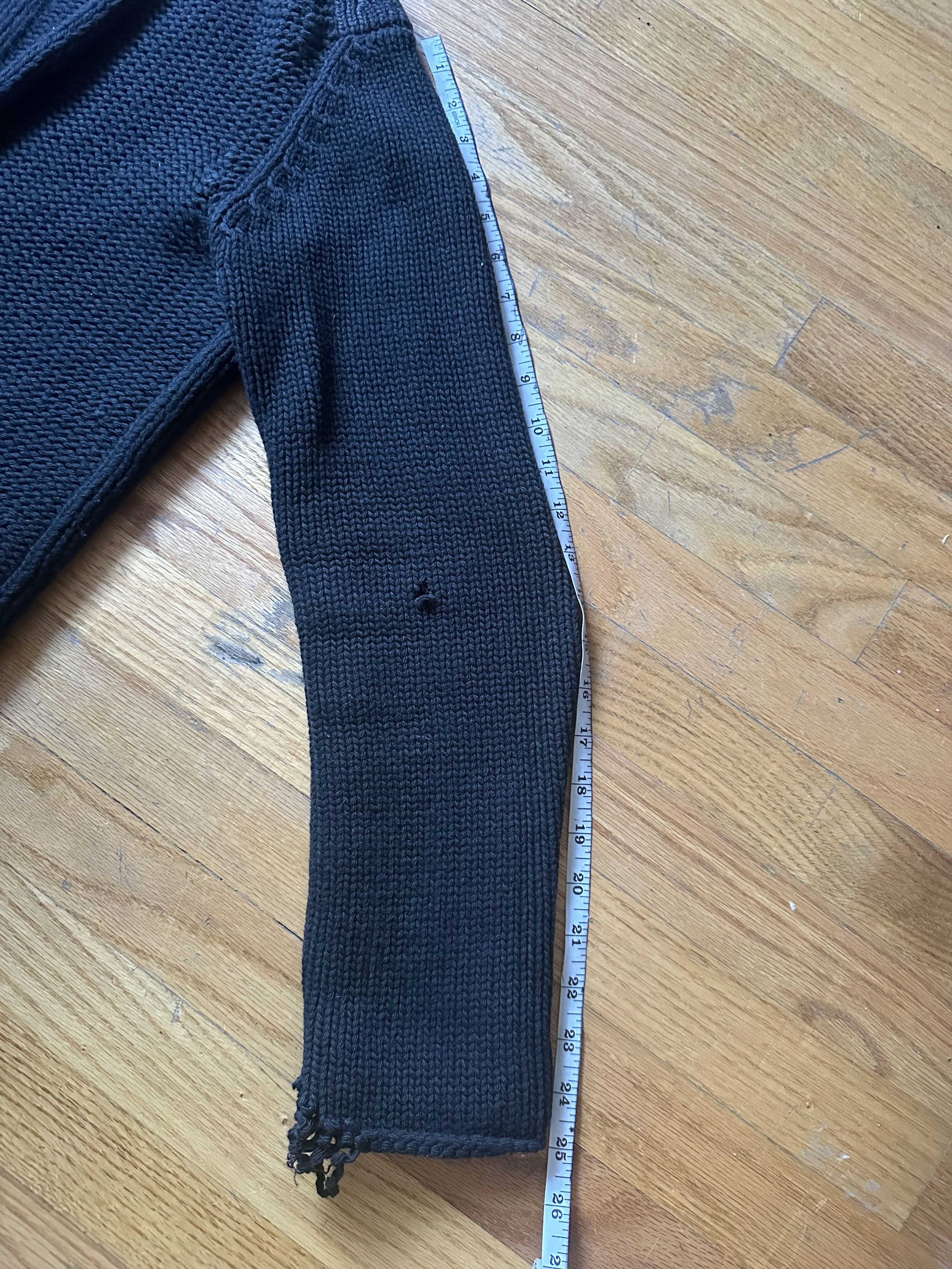 Lmaltieri heavy wool cardigan