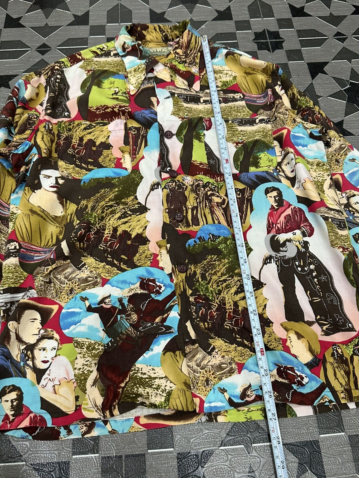 Pherrow's Pherrow’s Japan Cowboy Printed Button Up Japan Size US M / EU 48-50 / 2 - 13 Thumbnail