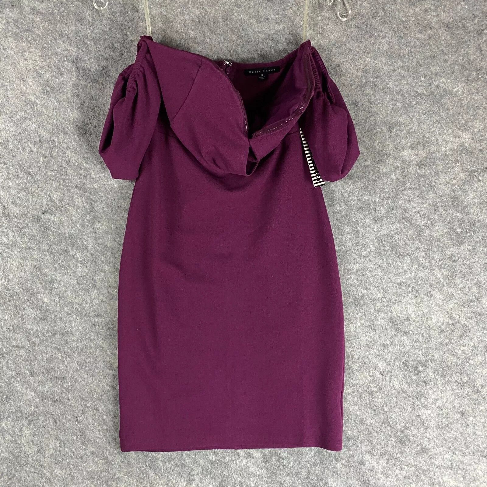 Other Haute Monde Dress Medium Women's NWD Burgundy M Size M / US 6-8 / IT 42-44 - 1 Thumbnail