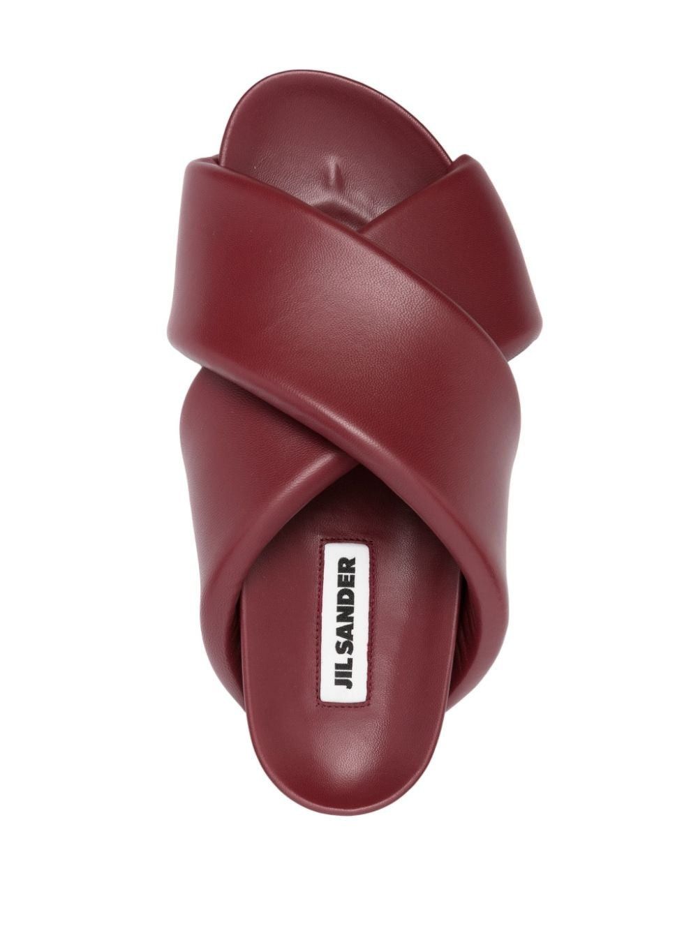 Jil Sander o1y1025 Slippers in Garnet Size US 5 / IT 35 - 4 Thumbnail