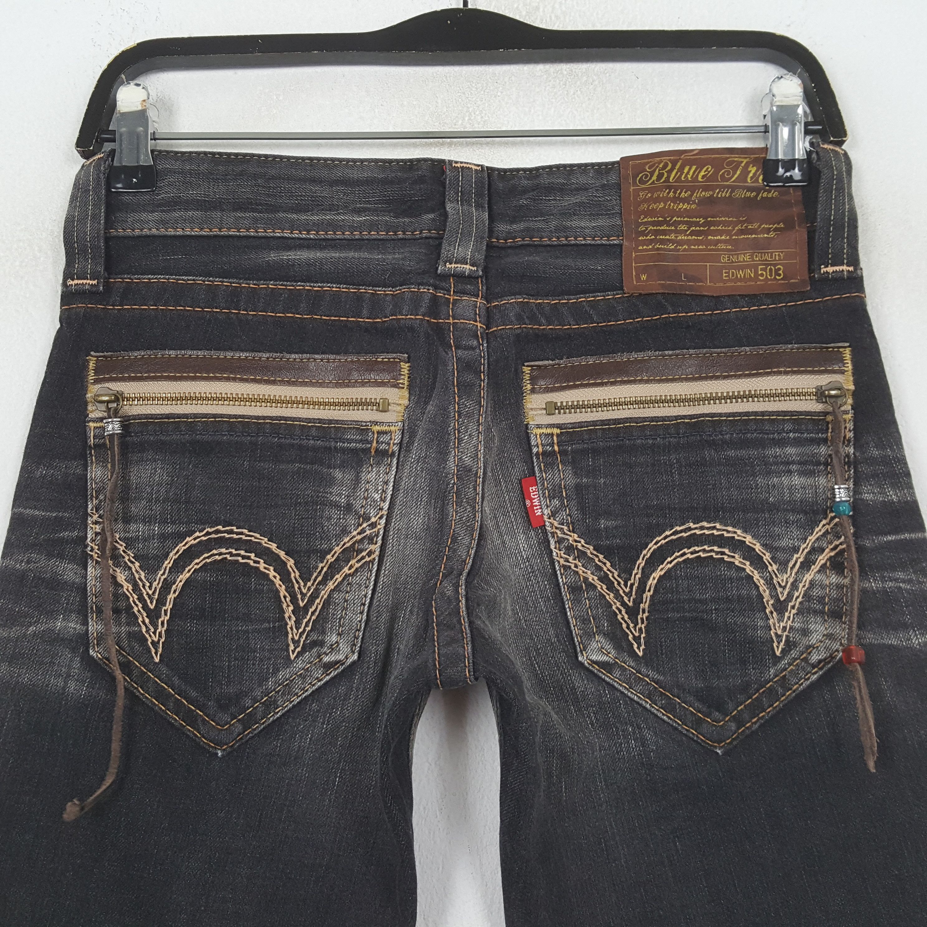 Edwin Edwin 503 Streetwear Style Jeans RR30 Size 28" / US 6 / IT 42 - 5 Thumbnail