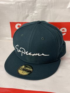 New Era Supreme Classic Script Cap | Grailed