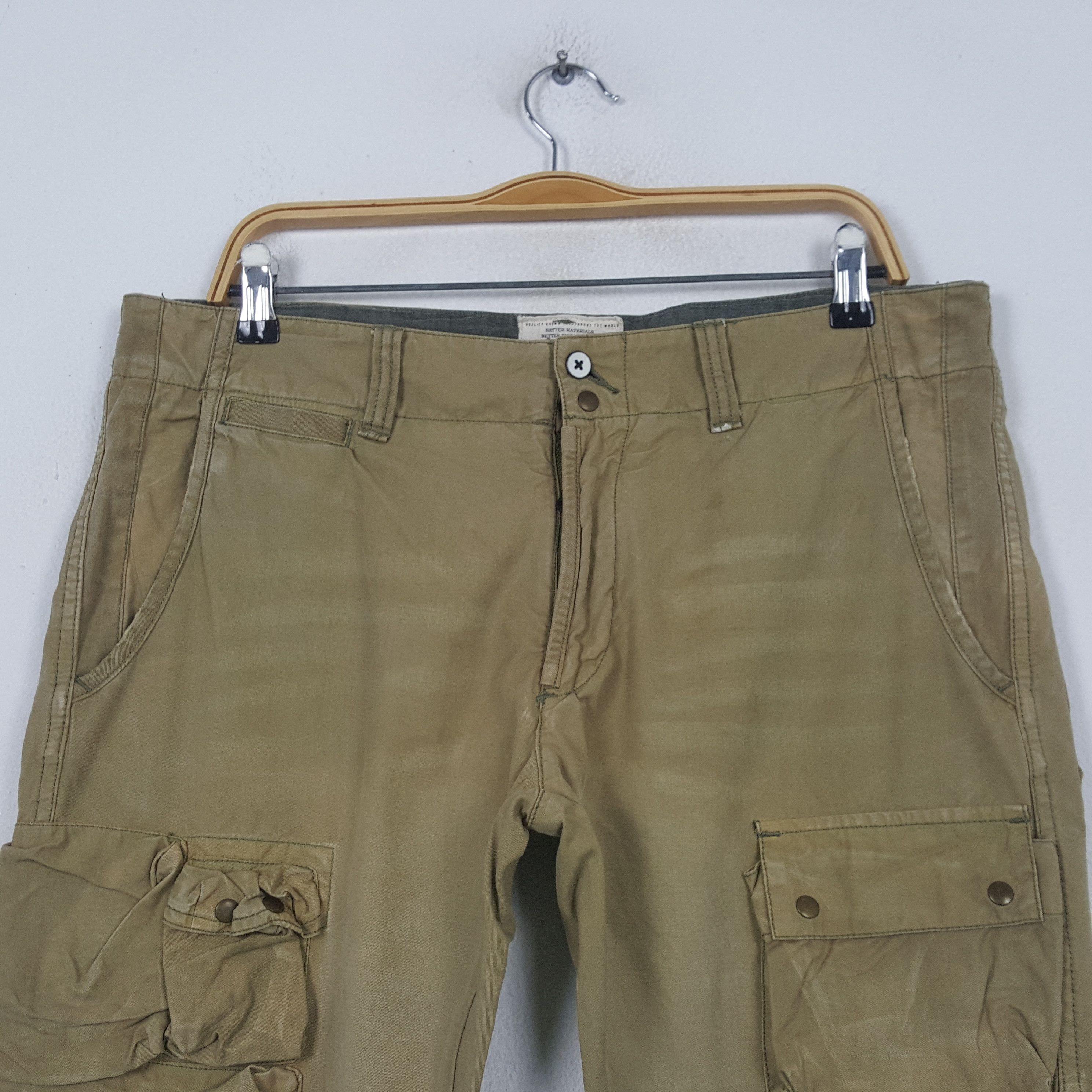 Prps Vintage Prps Goods & Co Japanese Brand Cargo Jeans RR23 Size US 36 / EU 52 - 2 Thumbnail