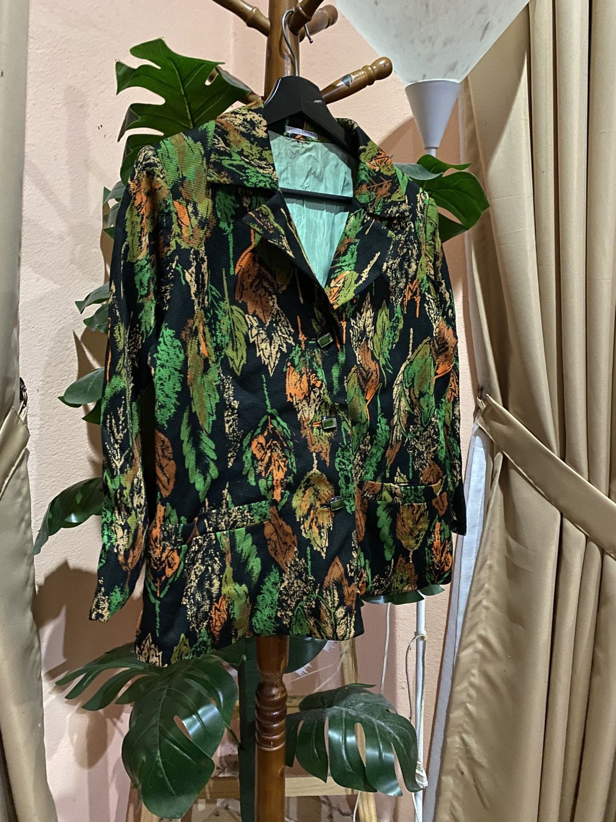 Japanese Brand Vintage 1960s–70s Japanese Tailored Jacket | Autumn Leaf Size M / US 6-8 / IT 42-44 - 5 Thumbnail