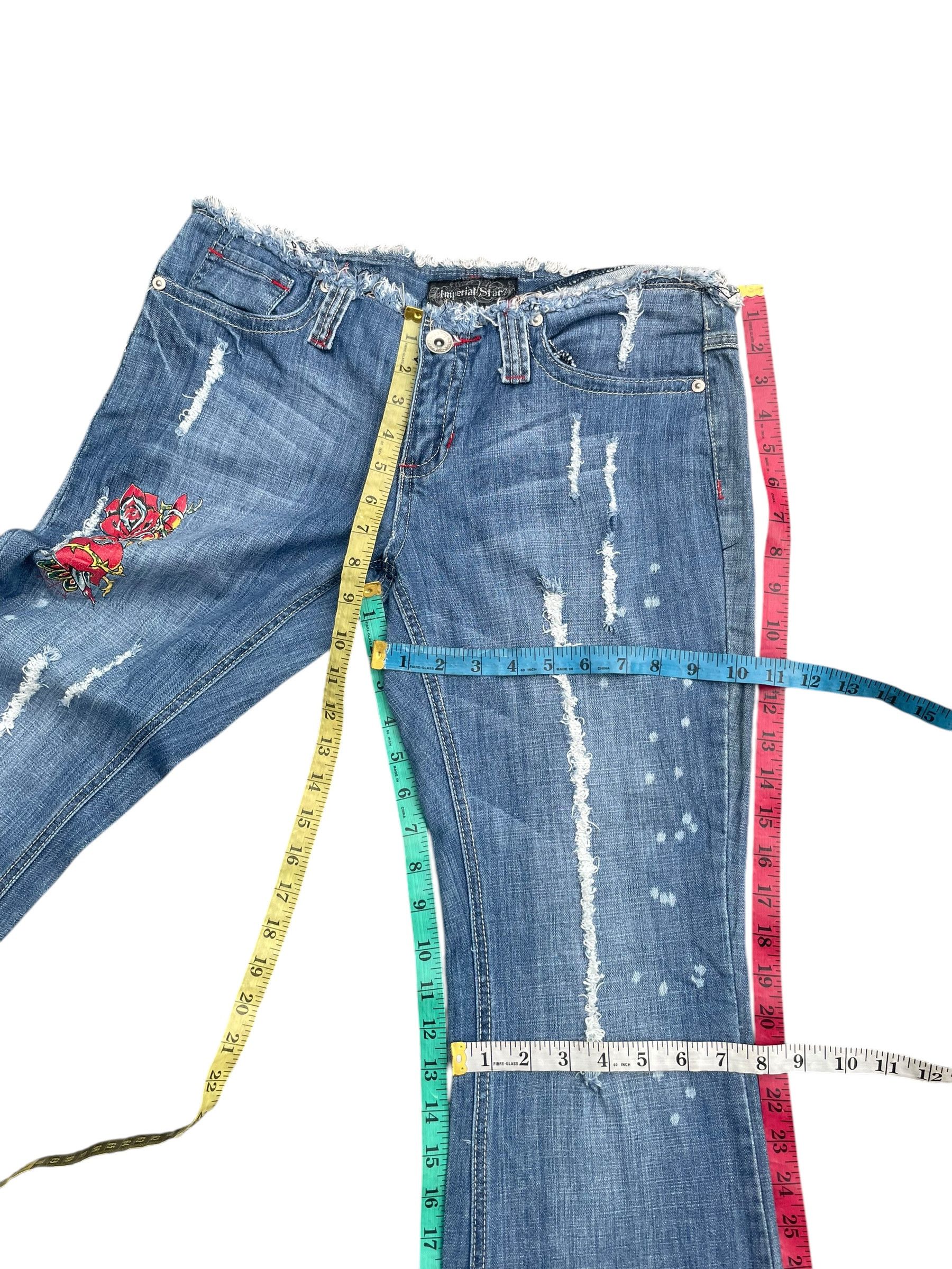 Imperial Imperial Star Flare Distresed Denim Size 33" - 11 Thumbnail