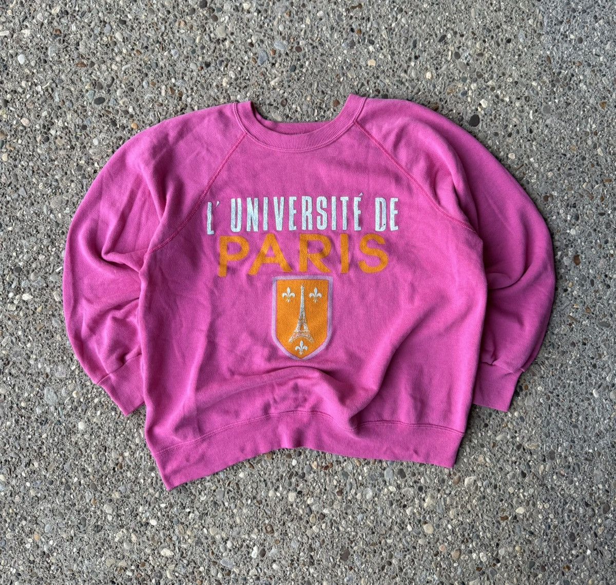 Vintage Vintage L’ Université De Paris Graphic sweatshirt Size US L / EU 52-54 / 3 - 1 Thumbnail