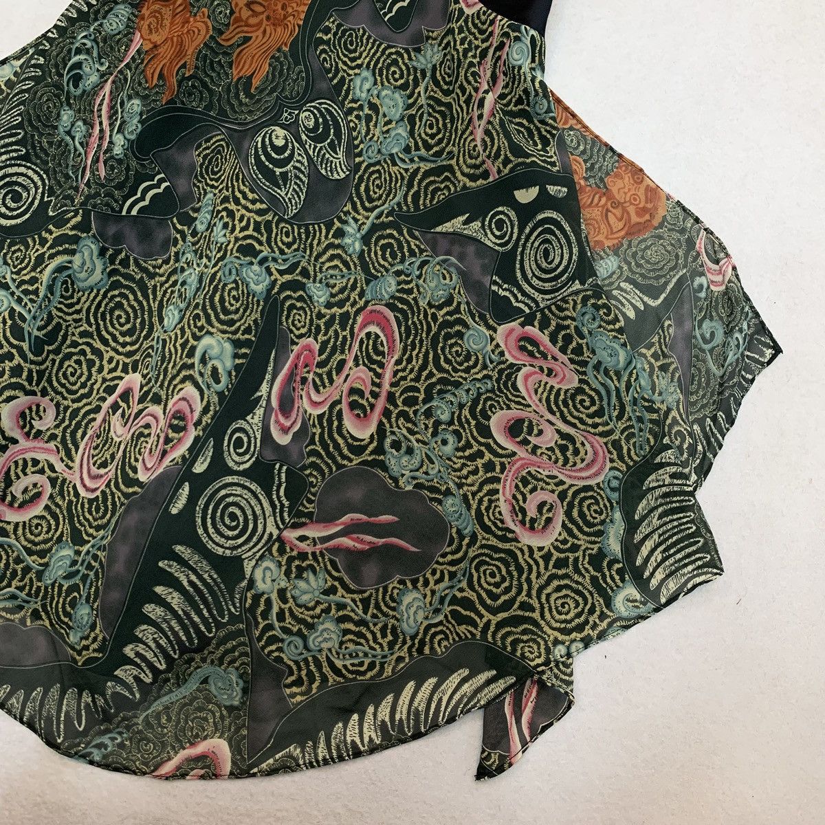 Other Vack Yuunzung SS2005 Oriental Qilin Spirit Mesh Dress Size M / US 6-8 / IT 42-44 - 5 Thumbnail