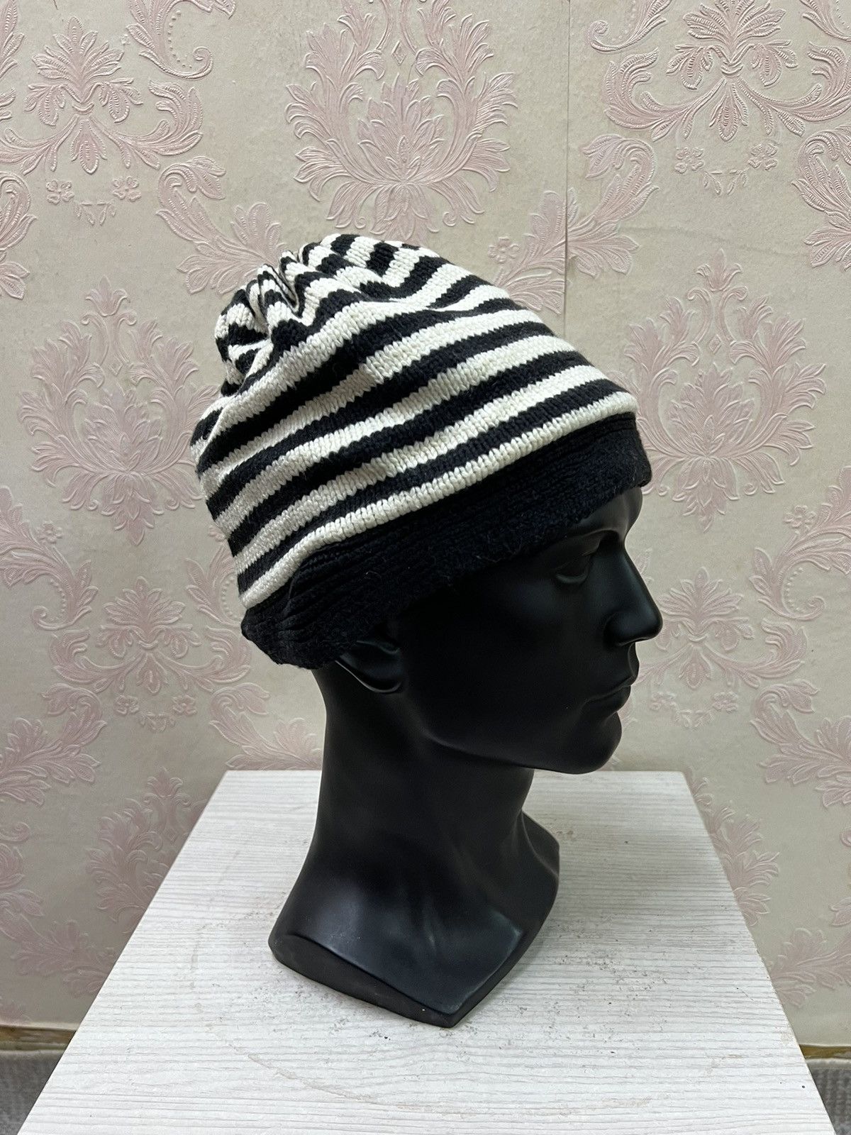 Gap Gap Striped Jail Kurt Cobain Style Beanie Hats Size ONE SIZE - 4 Thumbnail