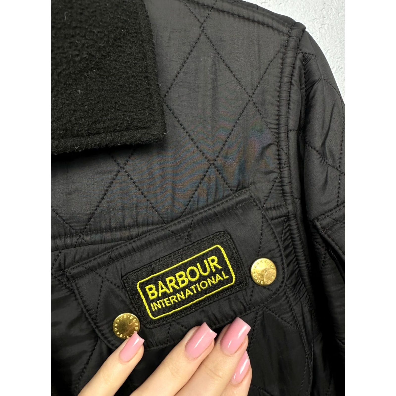 Barbour Barbour International Polarquilt Quilted Jacket Barbour Women M Black Quilted Size M / US 6-8 / IT 42-44 - 3 Thumbnail