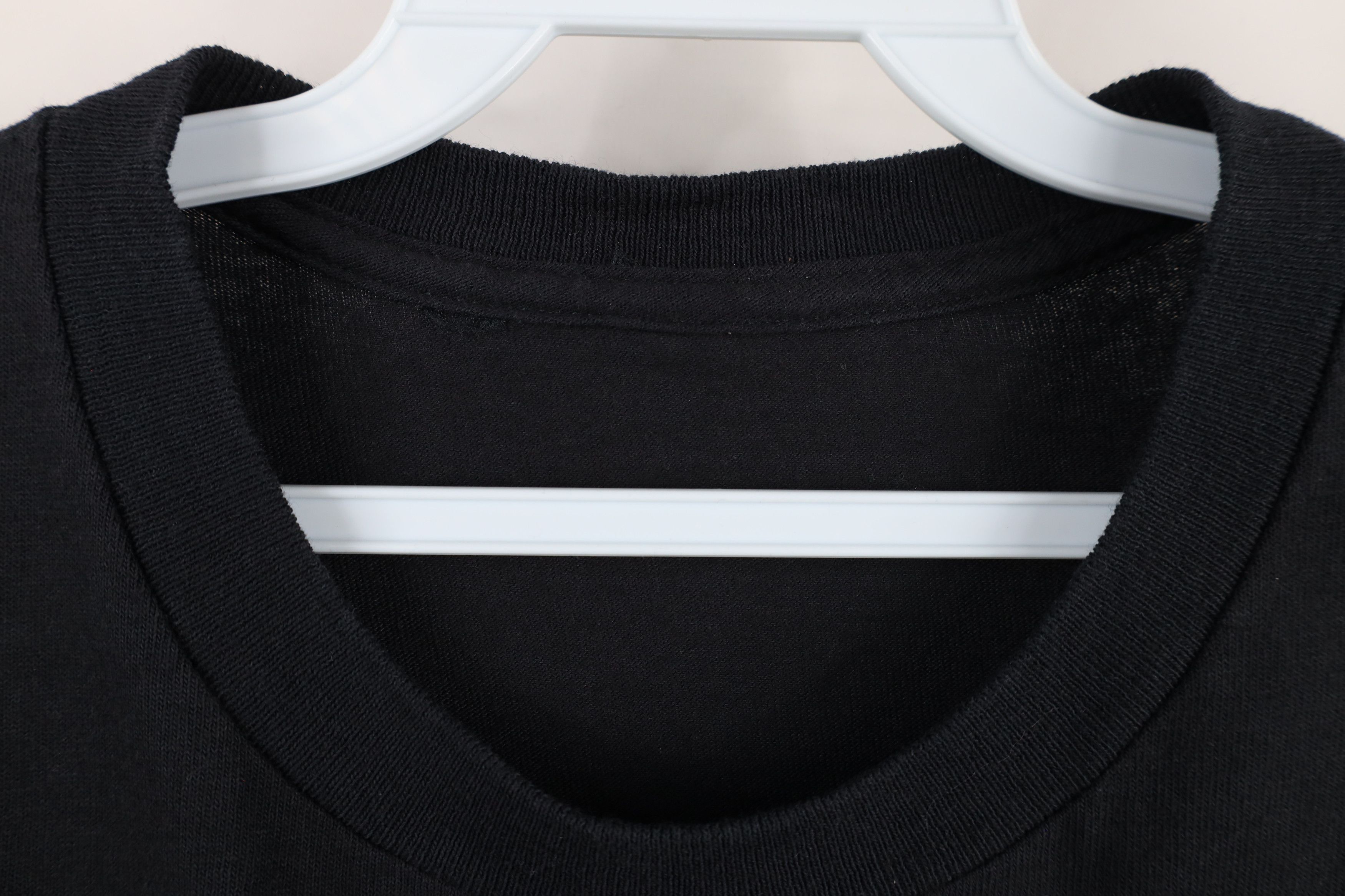 Vintage Vintage 90s Streetwear Long Sleeve T-Shirt Black Cotton Size US L / EU 52-54 / 3 - 5 Thumbnail