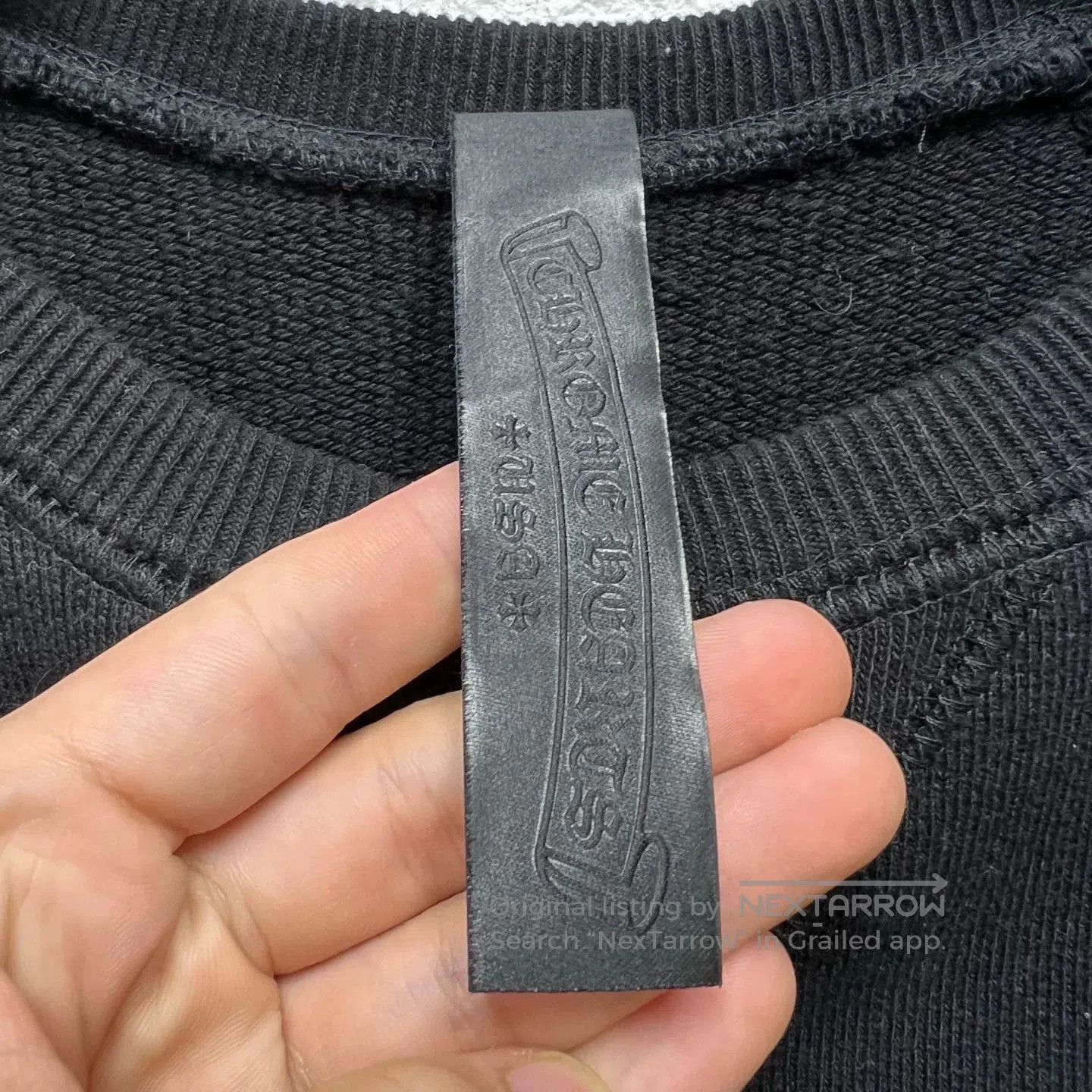 Chrome Hearts Chrome Hearts Black Cross Embroidered Sweatshirt. Size US L / EU 52-54 / 3 - 3 Thumbnail