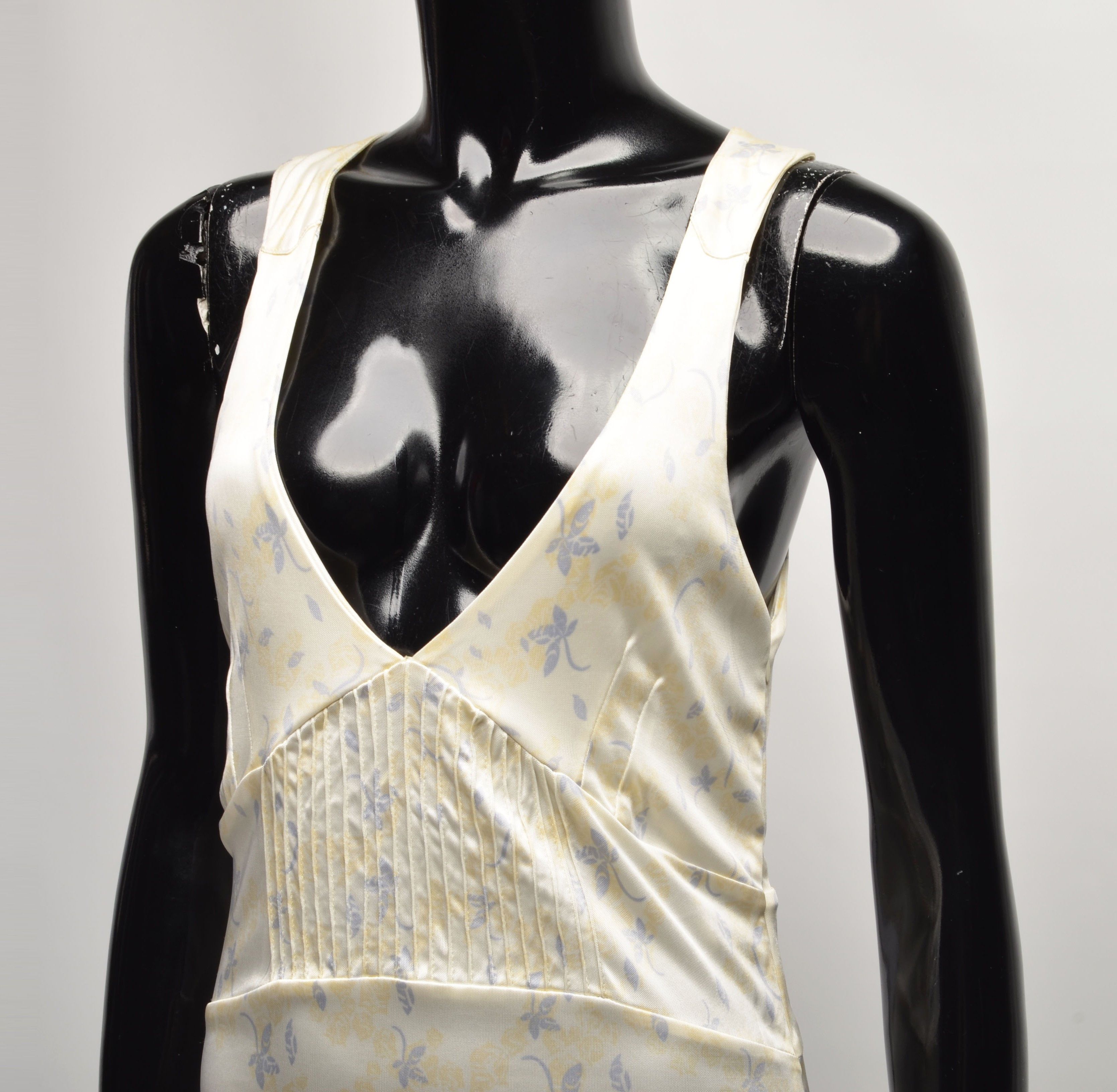 Diesel Diesel Y2K 2000's Cream Cottagecore Coquette Mini Dress Size XL / US 12-14 / IT 48-50 - 2 Thumbnail