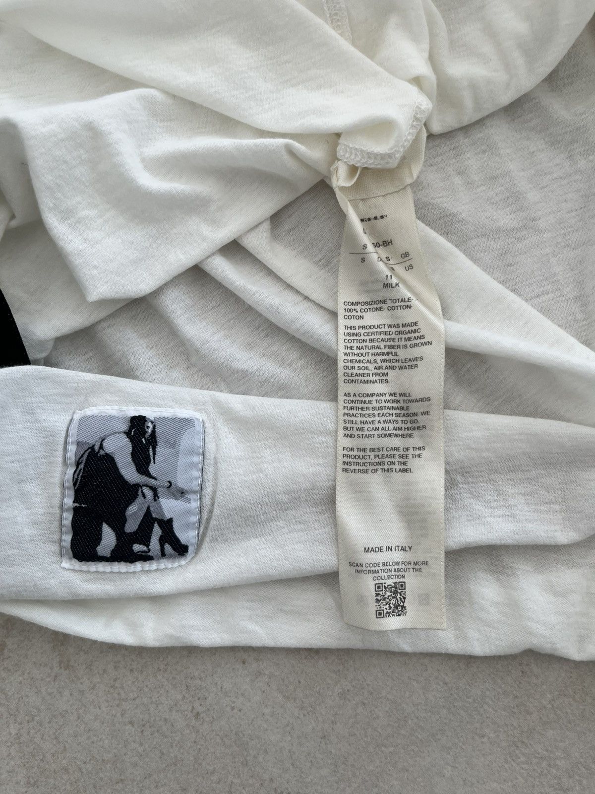 Rick Owens Drkshdw Rick Owens DRKSHDW Milk T-Shirt Size S New With Tags Size US S / EU 44-46 / 1 - 9 Thumbnail