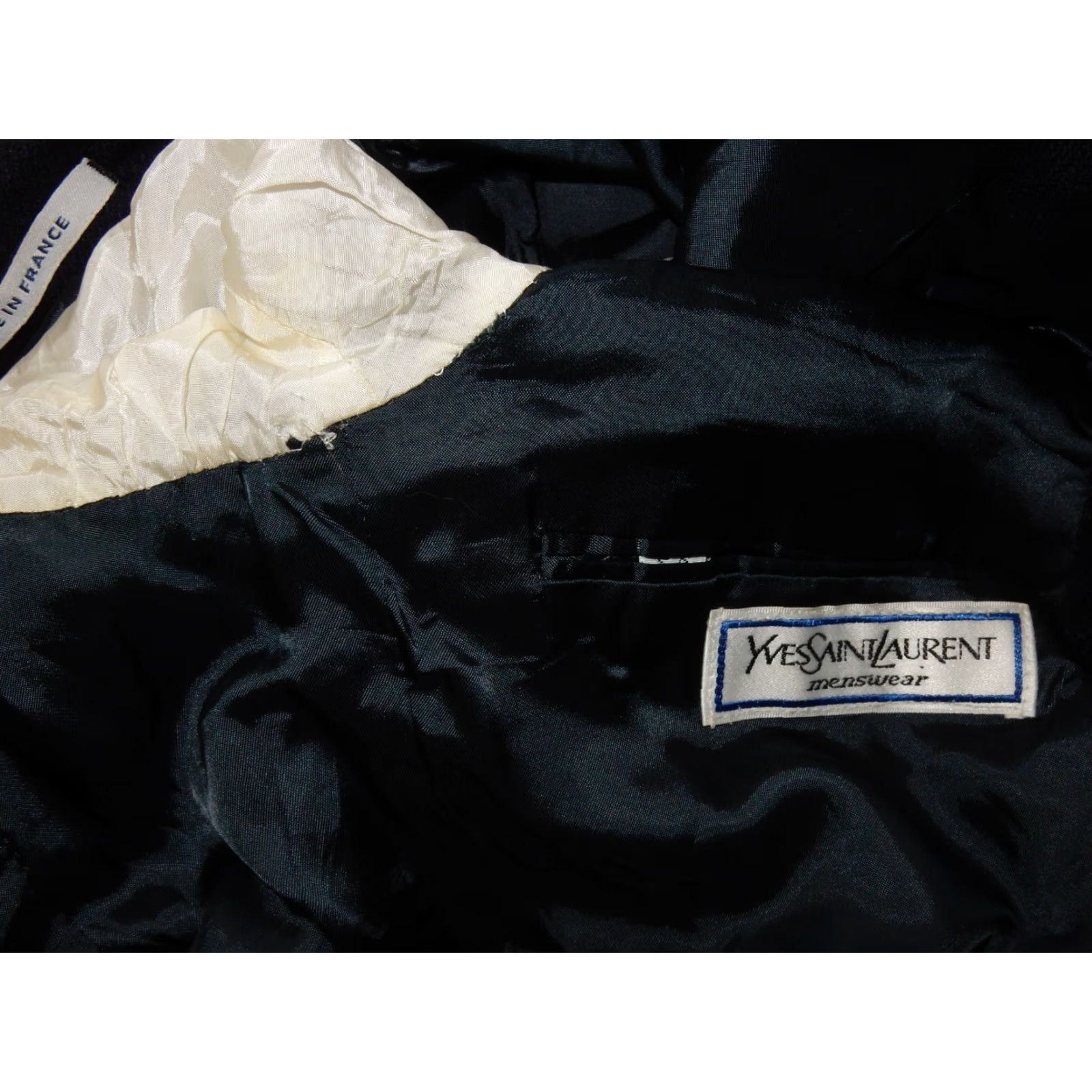 Yves Saint Laurent VTG Yves Saint Laurent YSL Men's Sport Coat Blazer Jacket Size 54 EUR/44 US? Size 42R - 6 Thumbnail