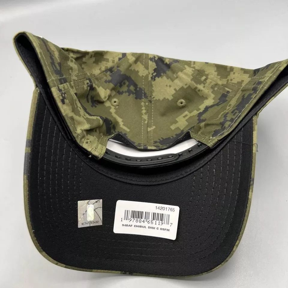New Era Chicago Bulls Hat Men Camo 9Forty New Era Snap Back Cap New Size ONE SIZE - 6 Thumbnail