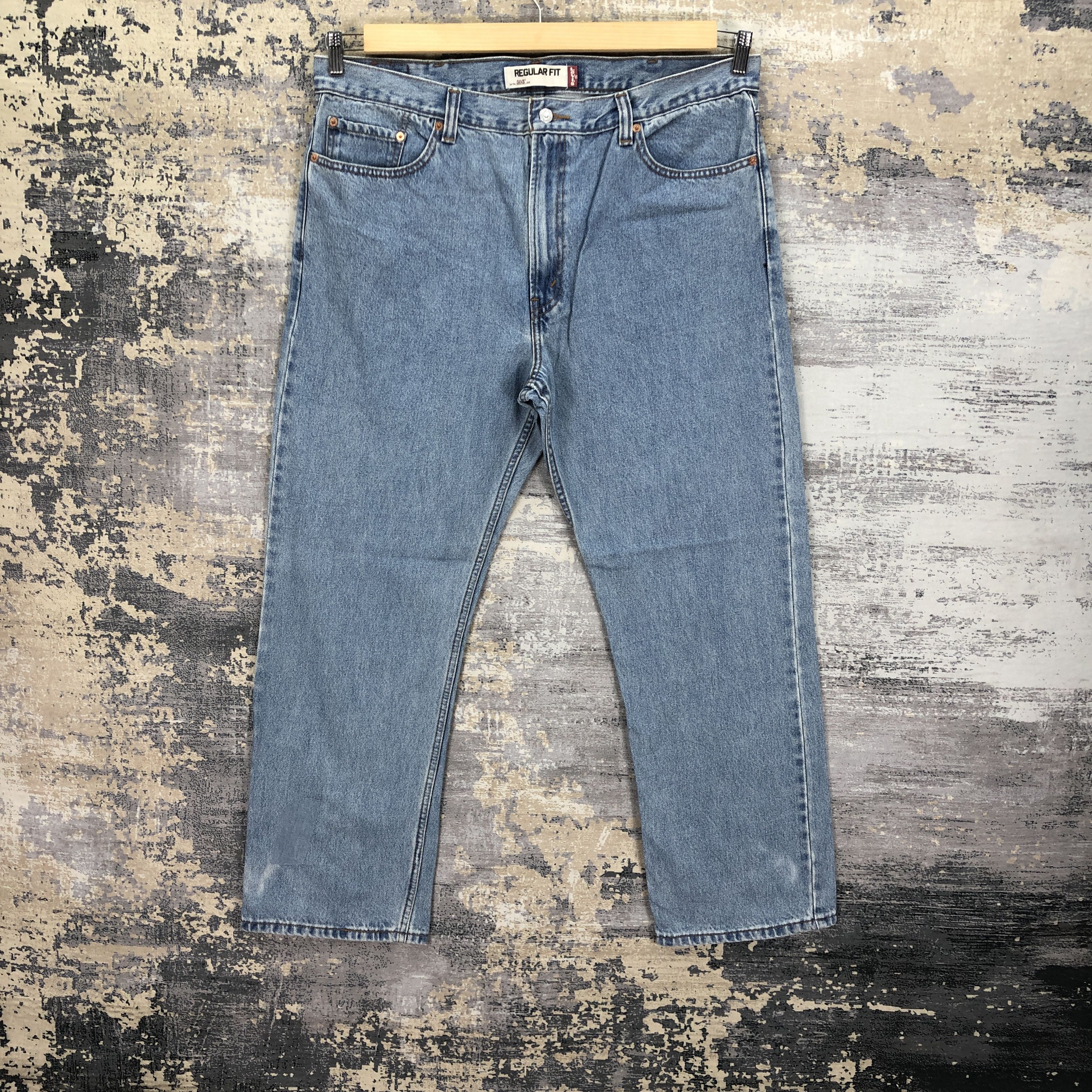 Levi's Vintage Y2K Levis Sun Faded Jeans Levi's Stone Wash Denim Size US 40 / EU 56 - 1 Thumbnail