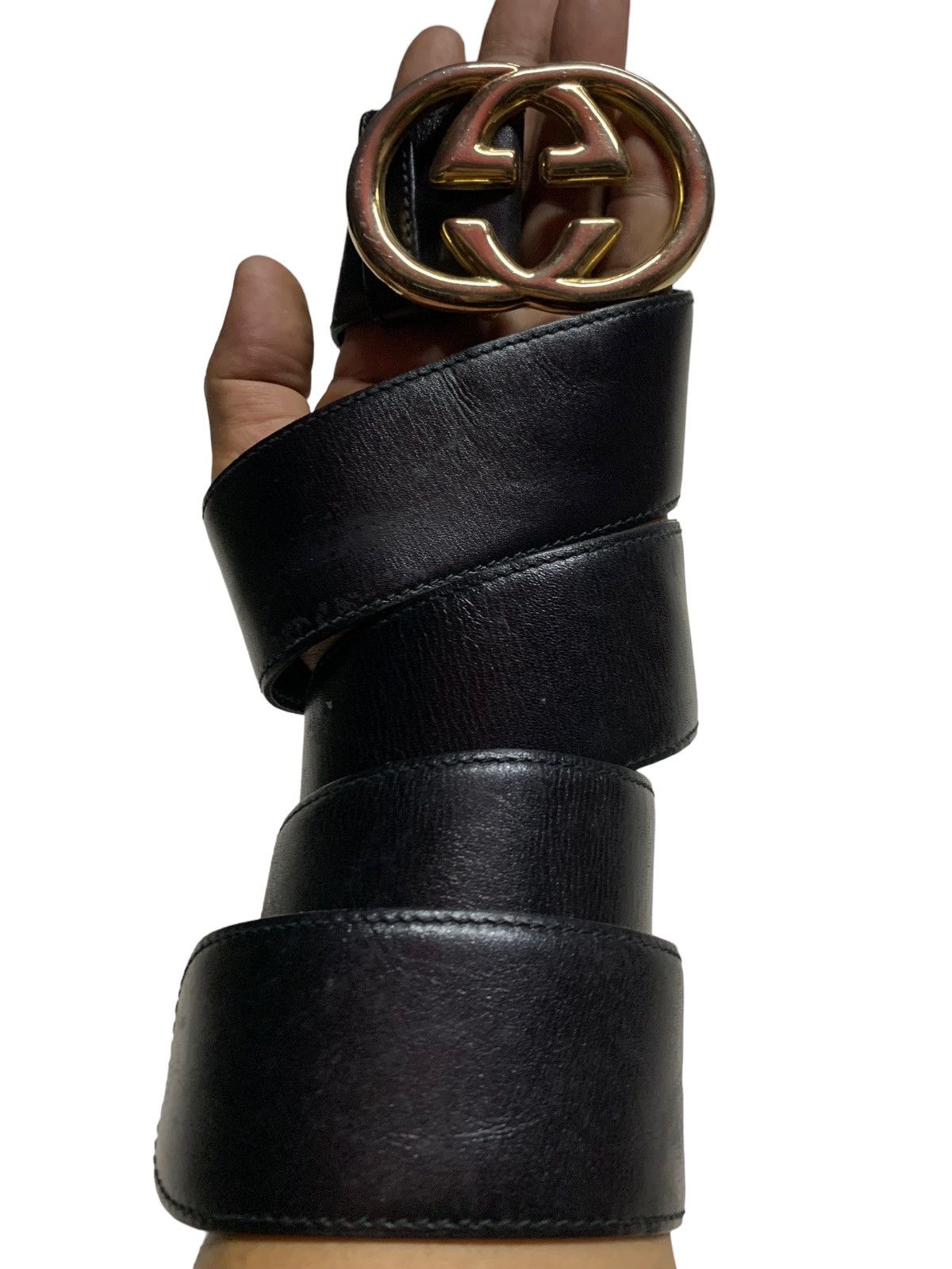 Gucci Gg buckle leather belt Gucci Size ONE SIZE - 4 Thumbnail