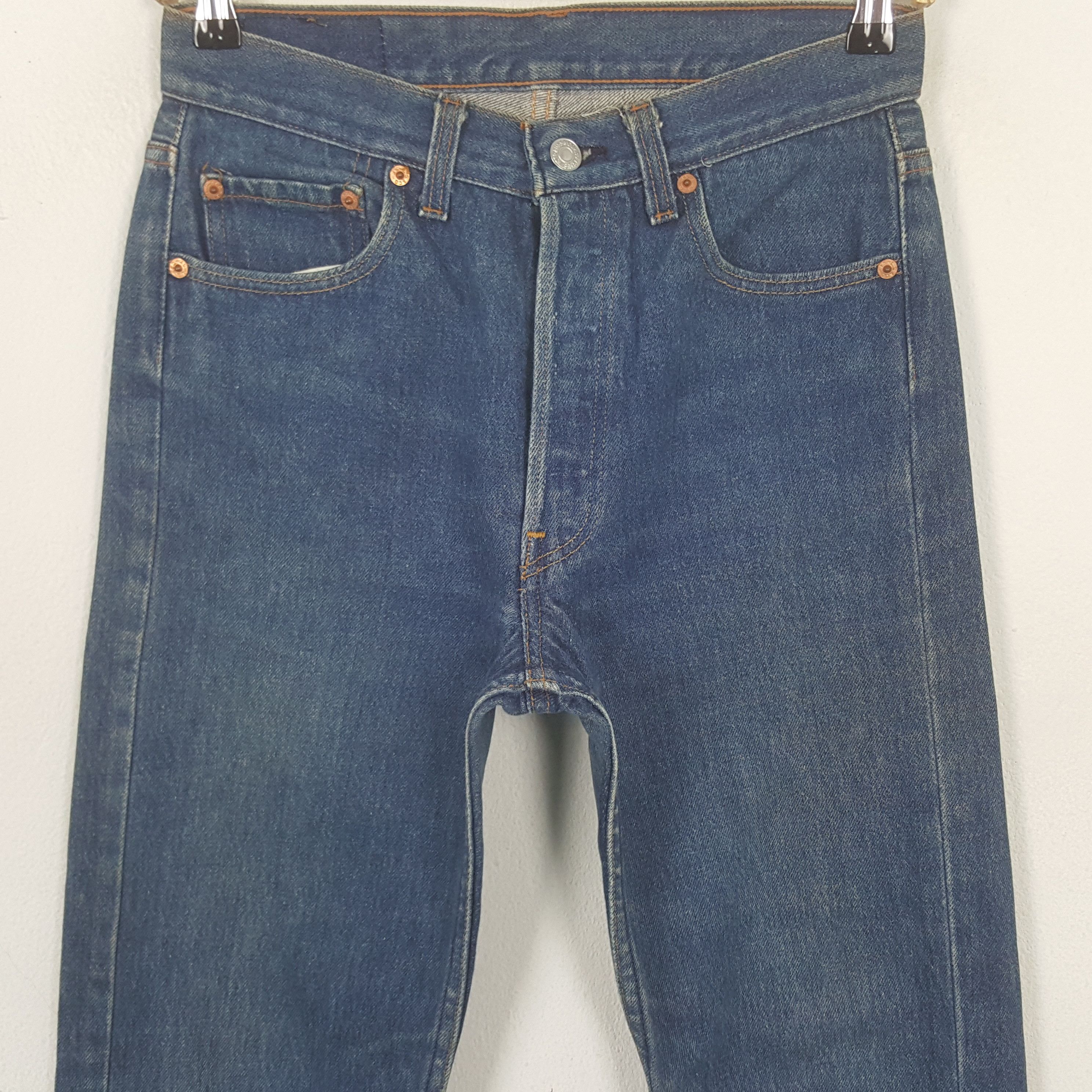 Levi's Vintage Levi's 501 Regular Style Denim Jeans RR13 Size US 28 / EU 44 - 2 Thumbnail