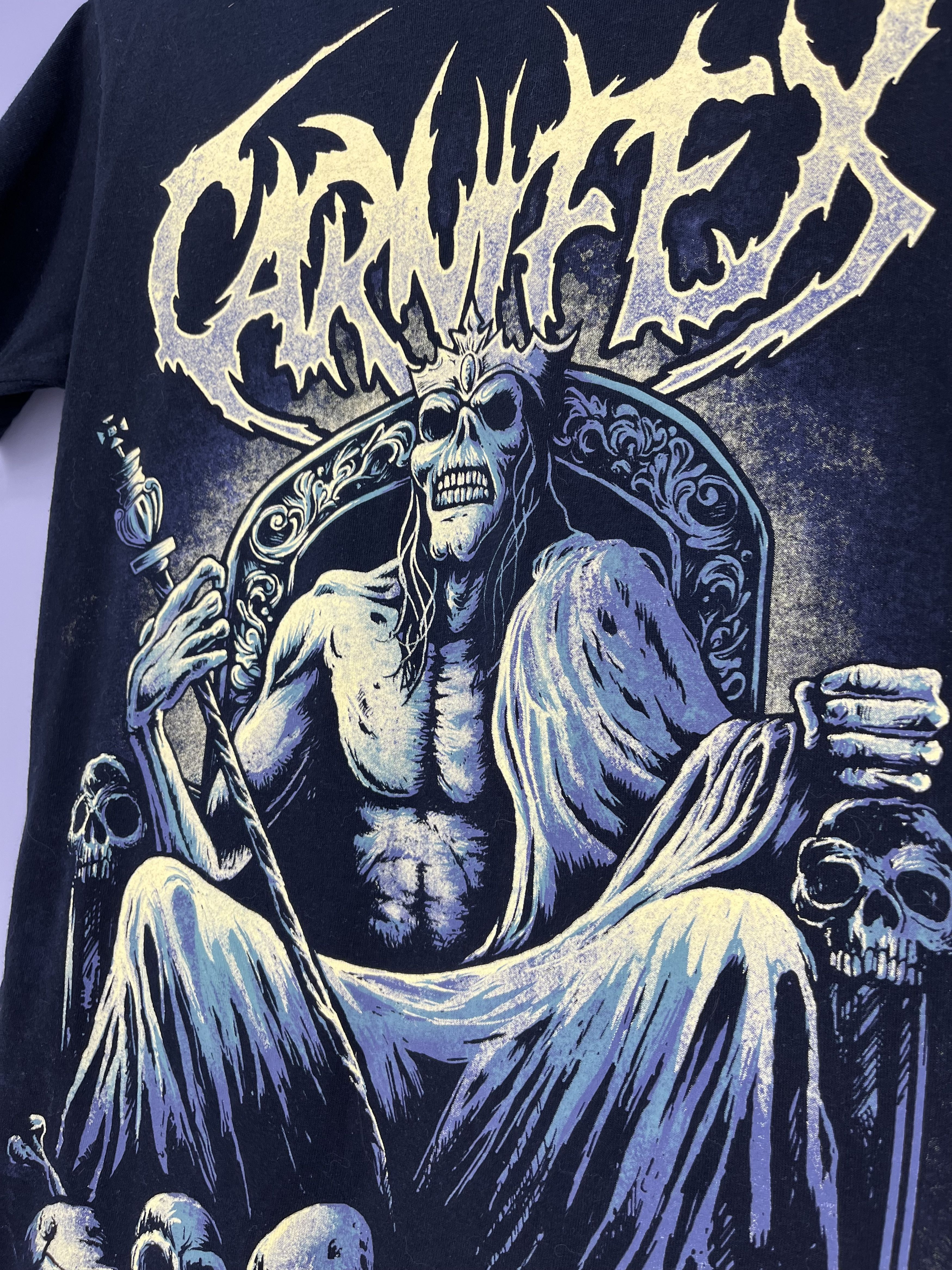 Band Tees Vintage Y2K Carnifex Deathcore Metal T-Shirt Size US S / EU 44-46 / 1 - 7 Thumbnail