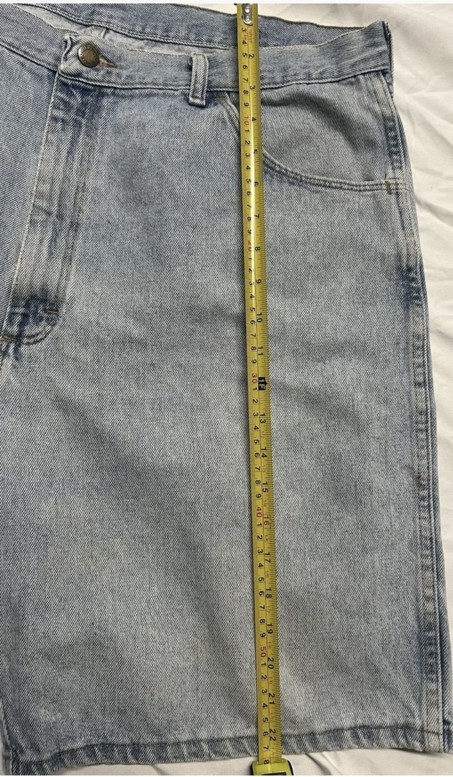 Wrangler Wrangler Men's Blue W30 Y2K Style Jeans Shorts Denim Vintage Size US 30 / EU 46 - 7 Thumbnail