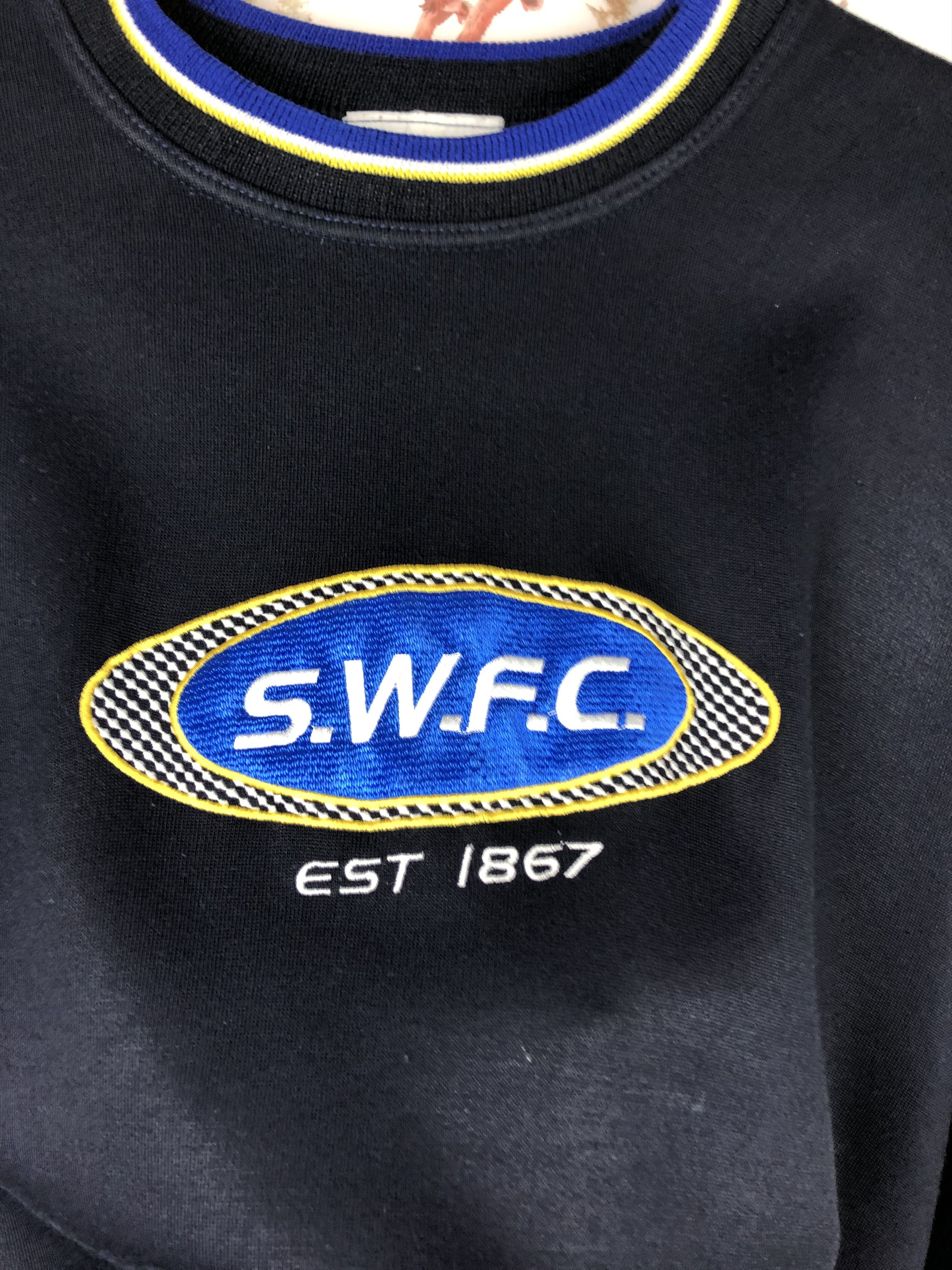 Vintage Vintage 90's Sheffield Wednesday Football Sweatshirt Soccer Size US XL / EU 56 / 4 - 3 Thumbnail
