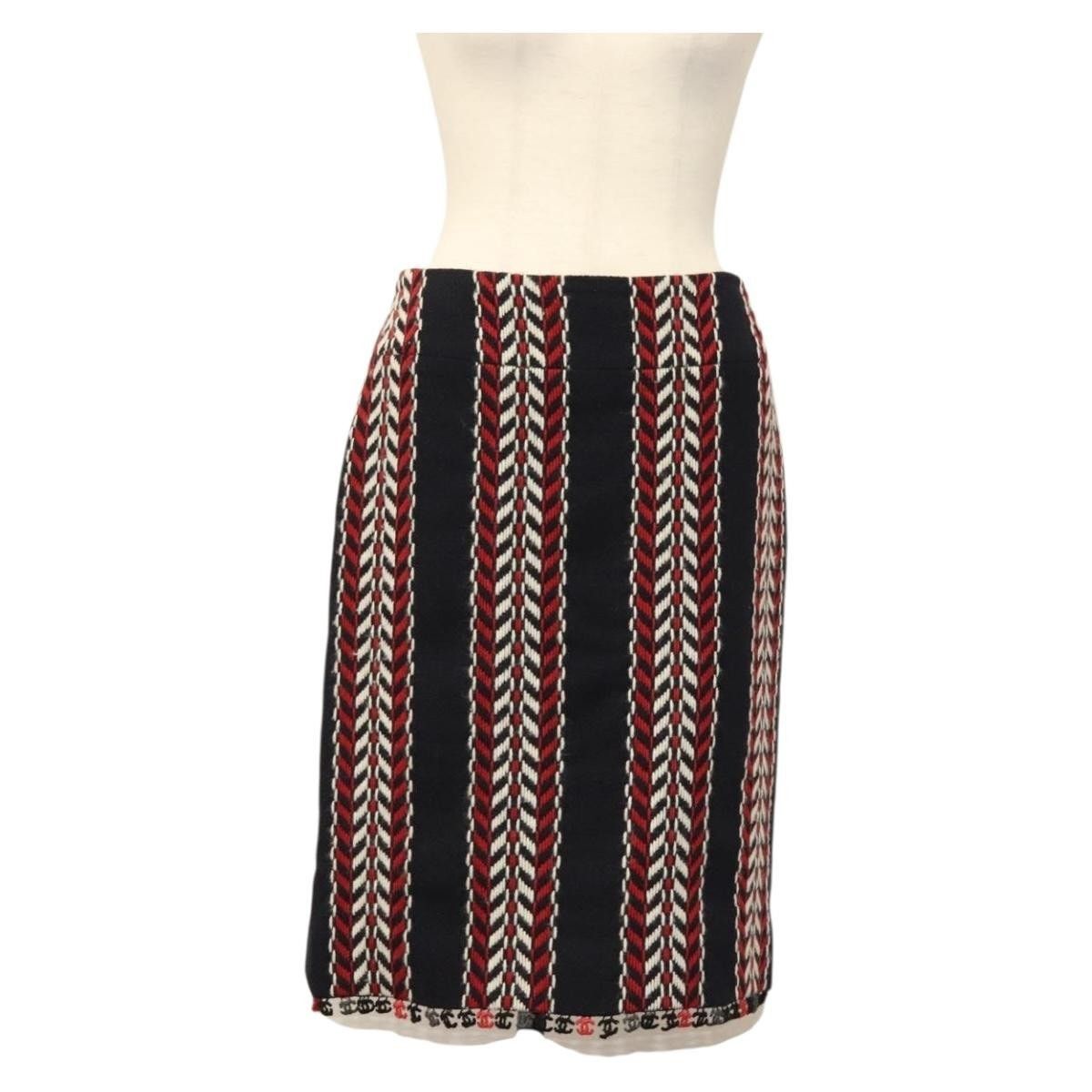 Chanel Chanel Tweed Skirt Size 27" / US 4 / IT 40 - 1 Thumbnail