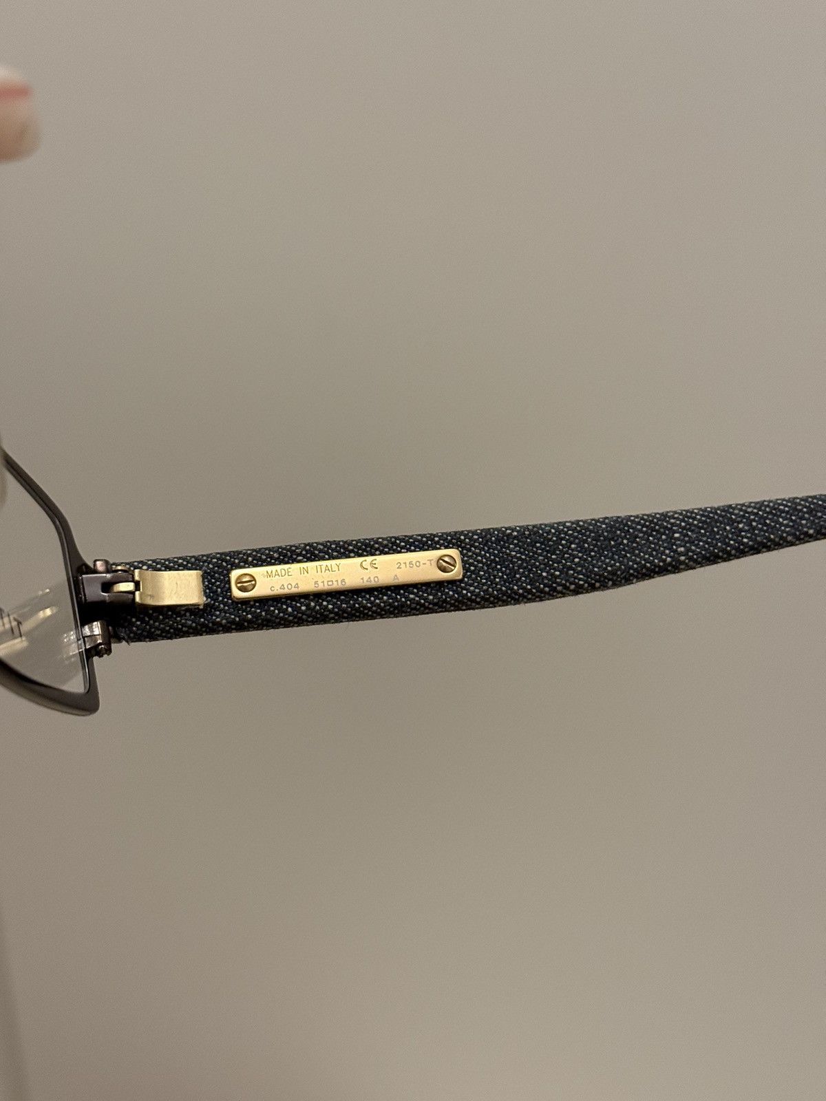 Chanel NEW🚨Chanel CC 2150-T Denim Glasses Titanium Size ONE SIZE - 6 Thumbnail