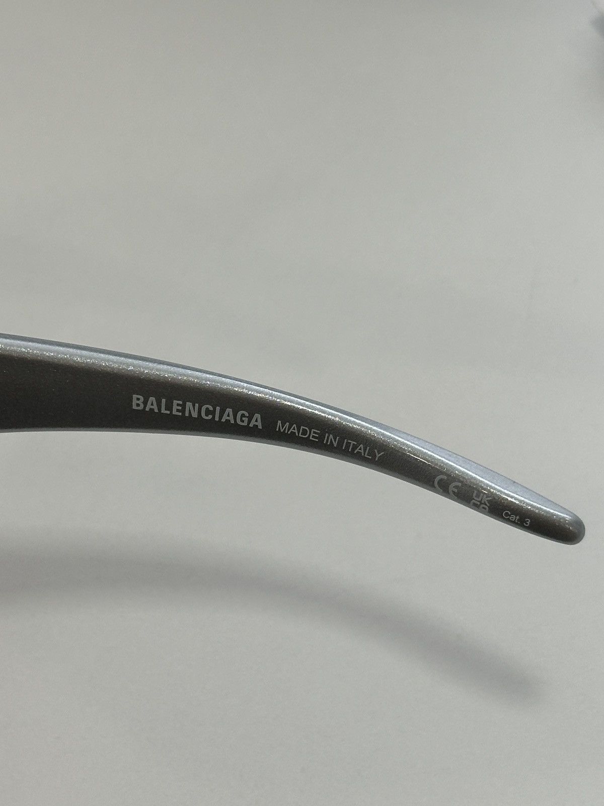 Balenciaga Balenciaga Silver Skin x Cat XL Sunglasses Size ONE SIZE - 13 Thumbnail